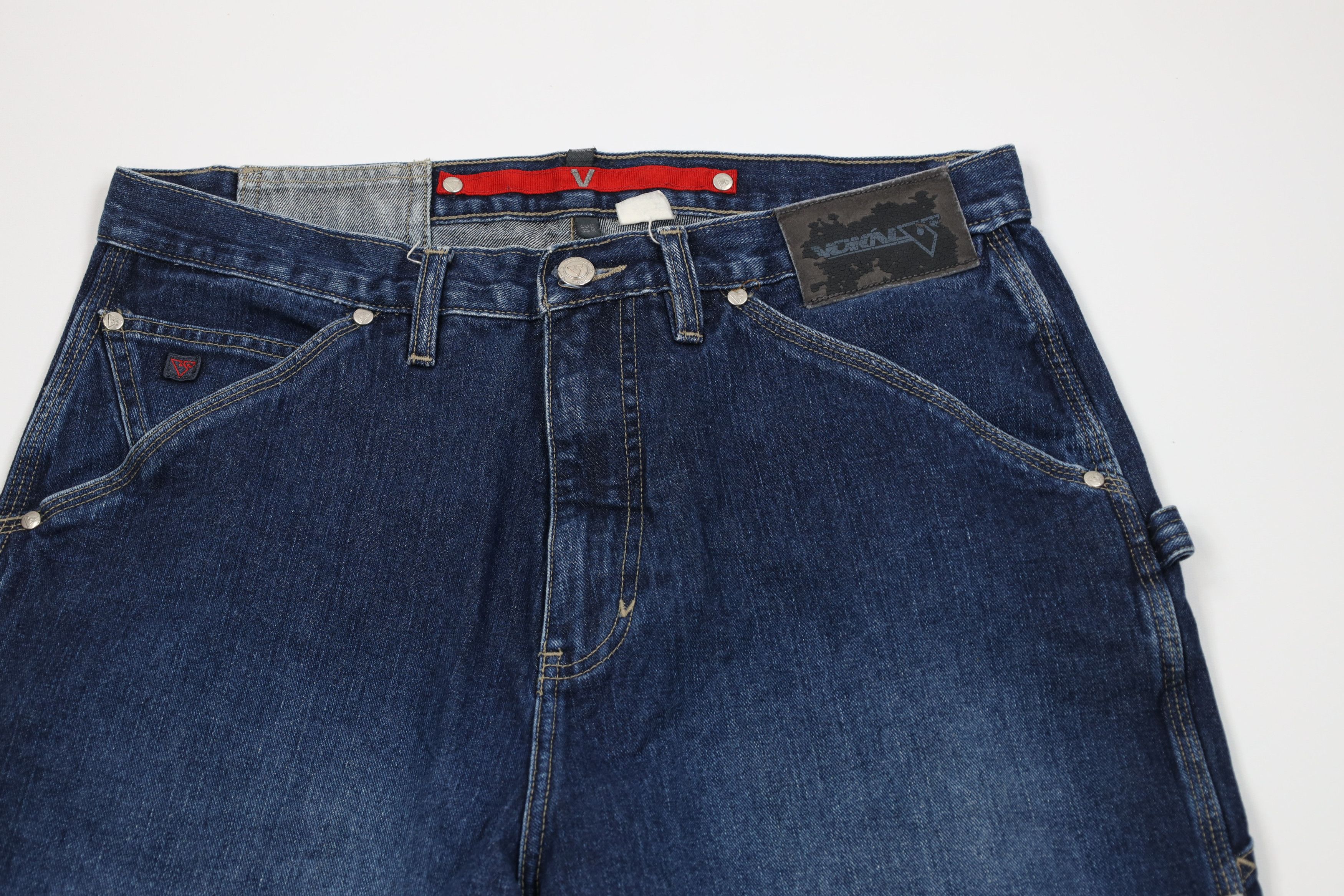 Vintage Vintage Y2K Streetwear Skateboard Wide Leg Denim Jeans Blue Size US 34 / EU 50 - 2 Thumbnail
