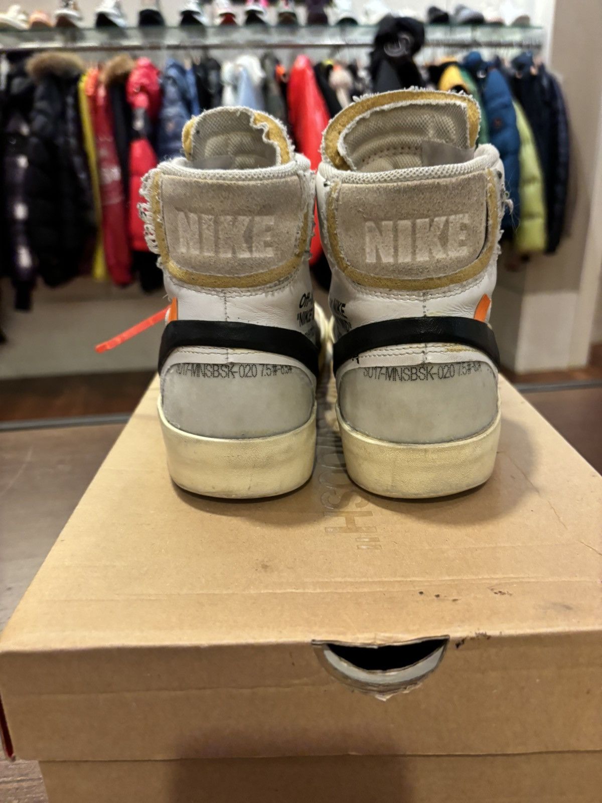 Nike × Off-White Nike x Off-White Blazer Mid ‘The 10’ Size US 8.5 / EU 41-42 - 6 Thumbnail