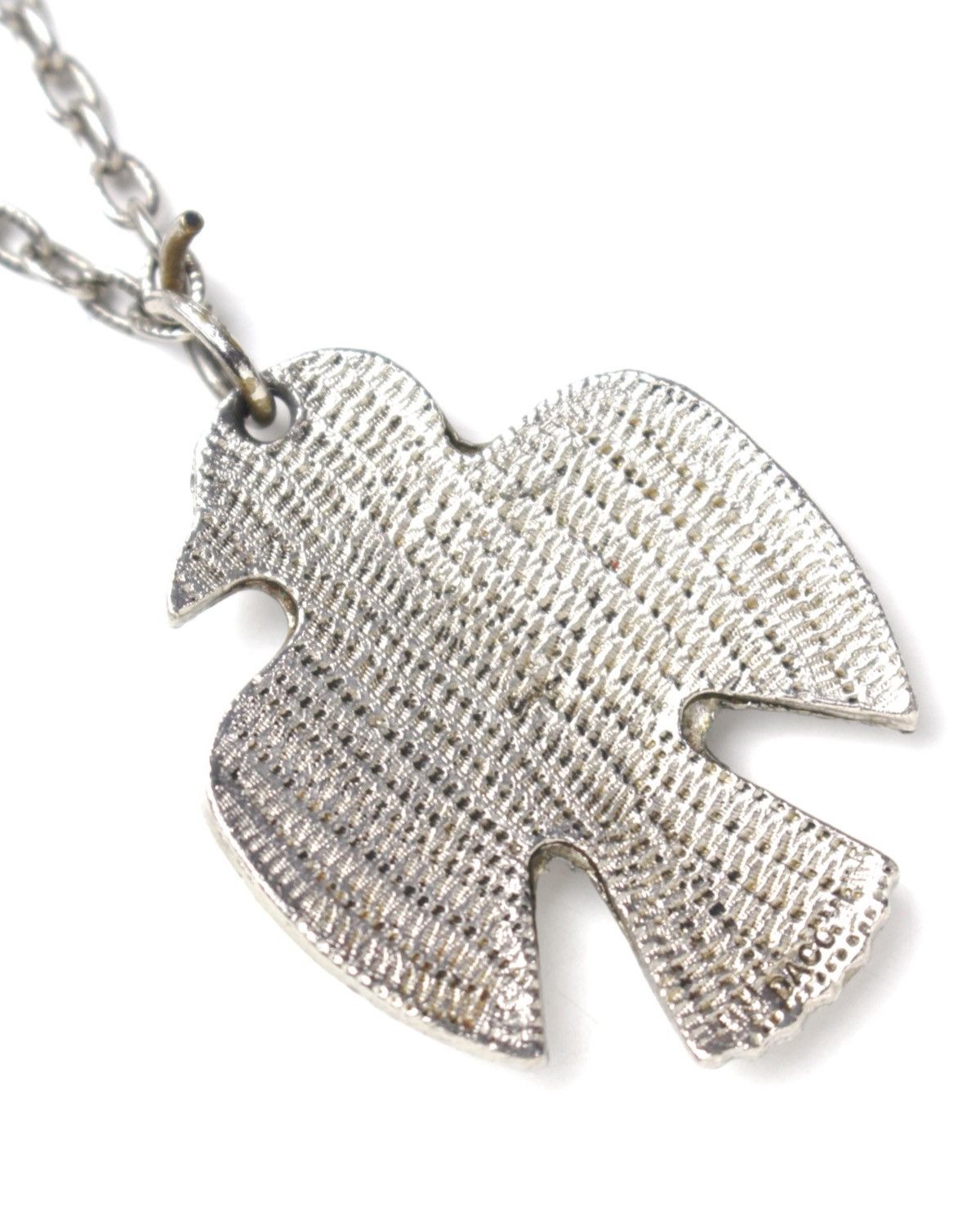 Vintage 1970S DACO THUNDERBIRD TOURIST SILVER TONE PENDANT NECKLACE Size ONE SIZE - 5 Thumbnail