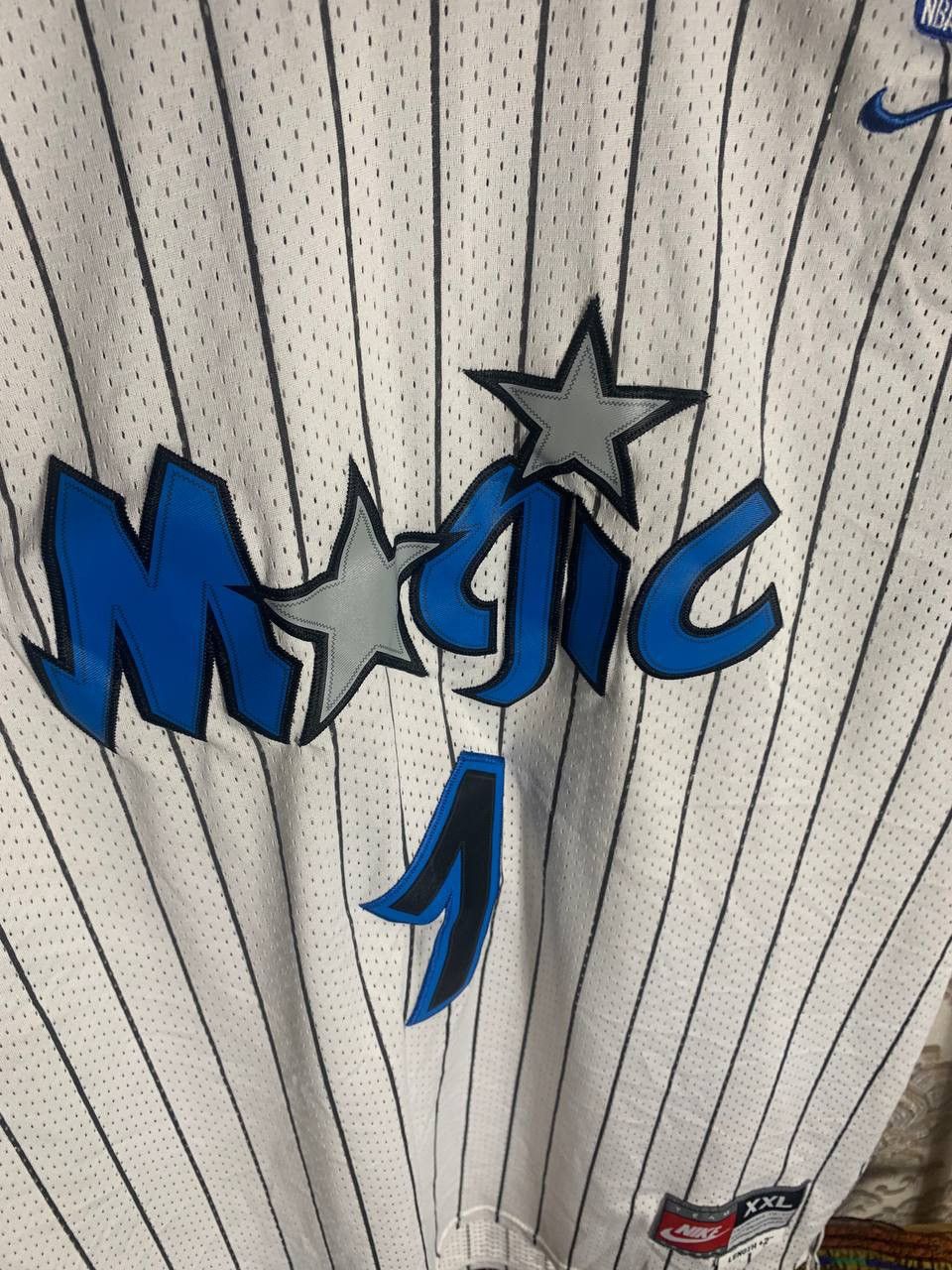 Nike × Vintage VERY RARE NIKE ORLANDO MAGIC HARDAWAY 1 NBA JERSEY RETRO 90s Size US XXL / EU 58 / 5 - 5 Thumbnail