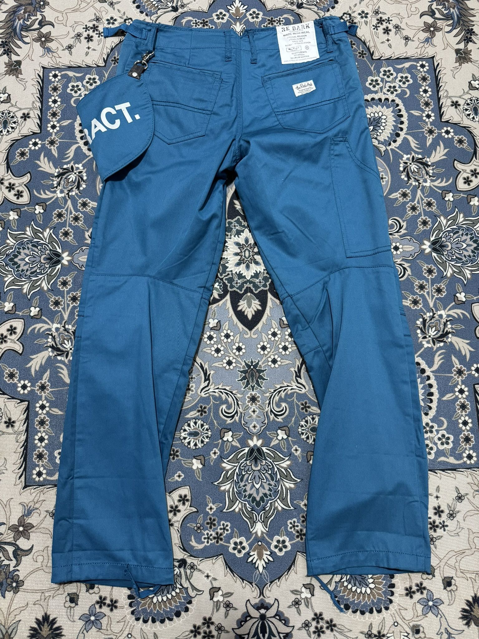 Beauty Beast × General Research × Japanese Brand Japanese Brand Red ark Lus Tract Drawstring Pants Hypebeast Size US 30 / EU 46 - 2 Thumbnail