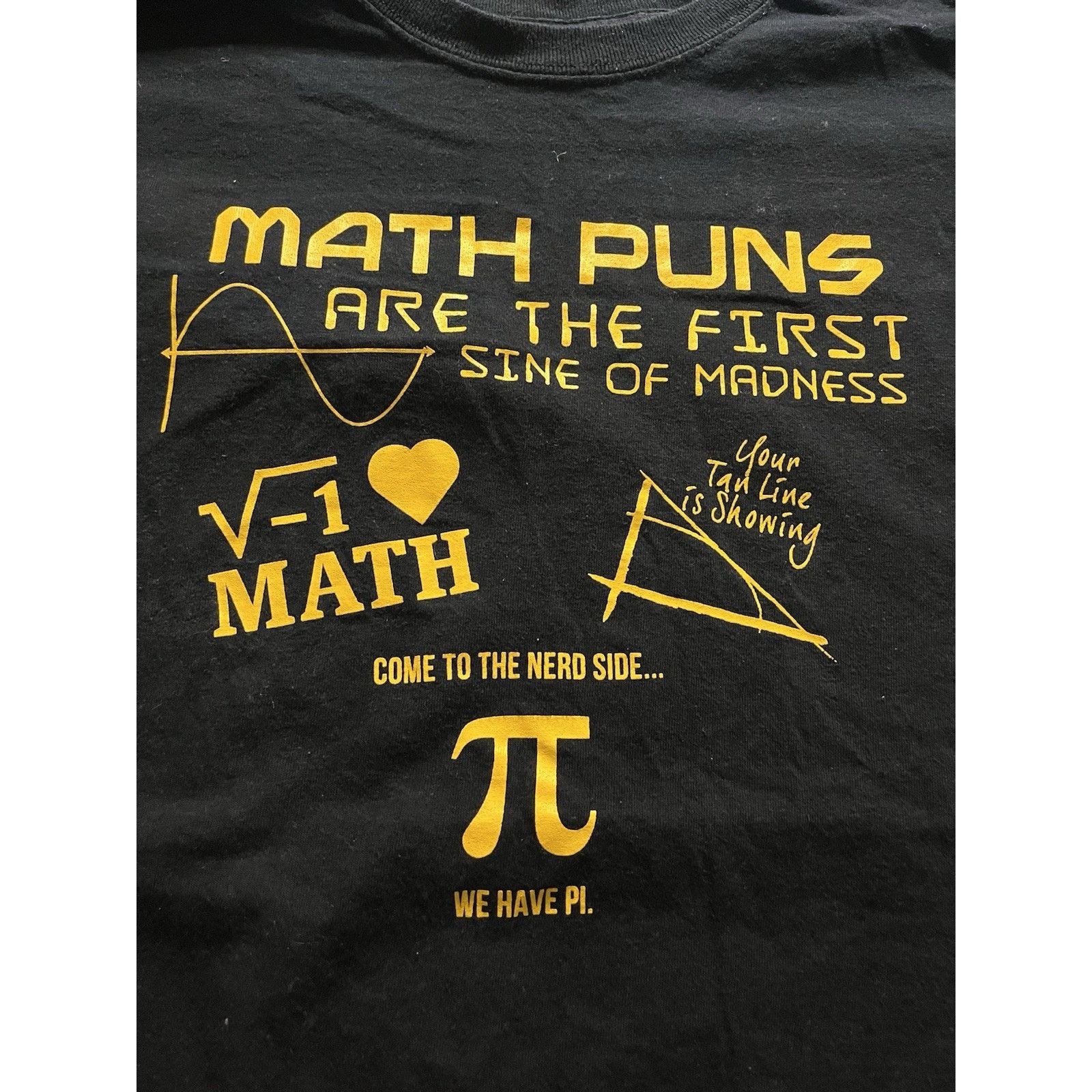 Gildan Math Puns Graphic T-Shirt – Math Masters 2016-2017 | Size L Size US L / EU 52-54 / 3 - 3 Thumbnail