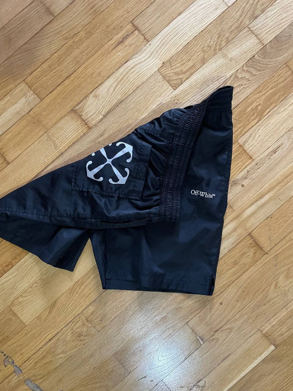 Off-White 🔥OFF-WHITE ARROWS NYLON SHORTS🔥 Size US 28 / EU 44 - 2 Thumbnail