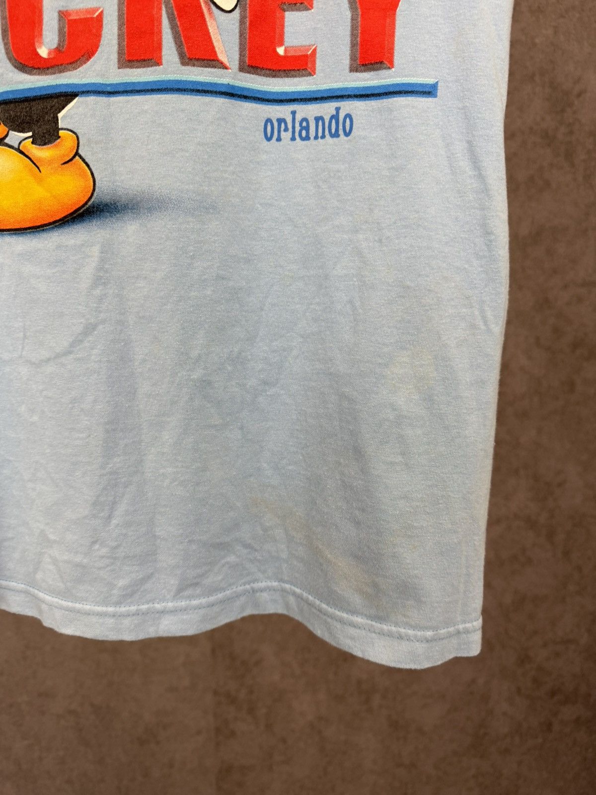 Disney × Vintage Mickey Mouse Disney made in USA vintage tee Size US L / EU 52-54 / 3 - 7 Thumbnail