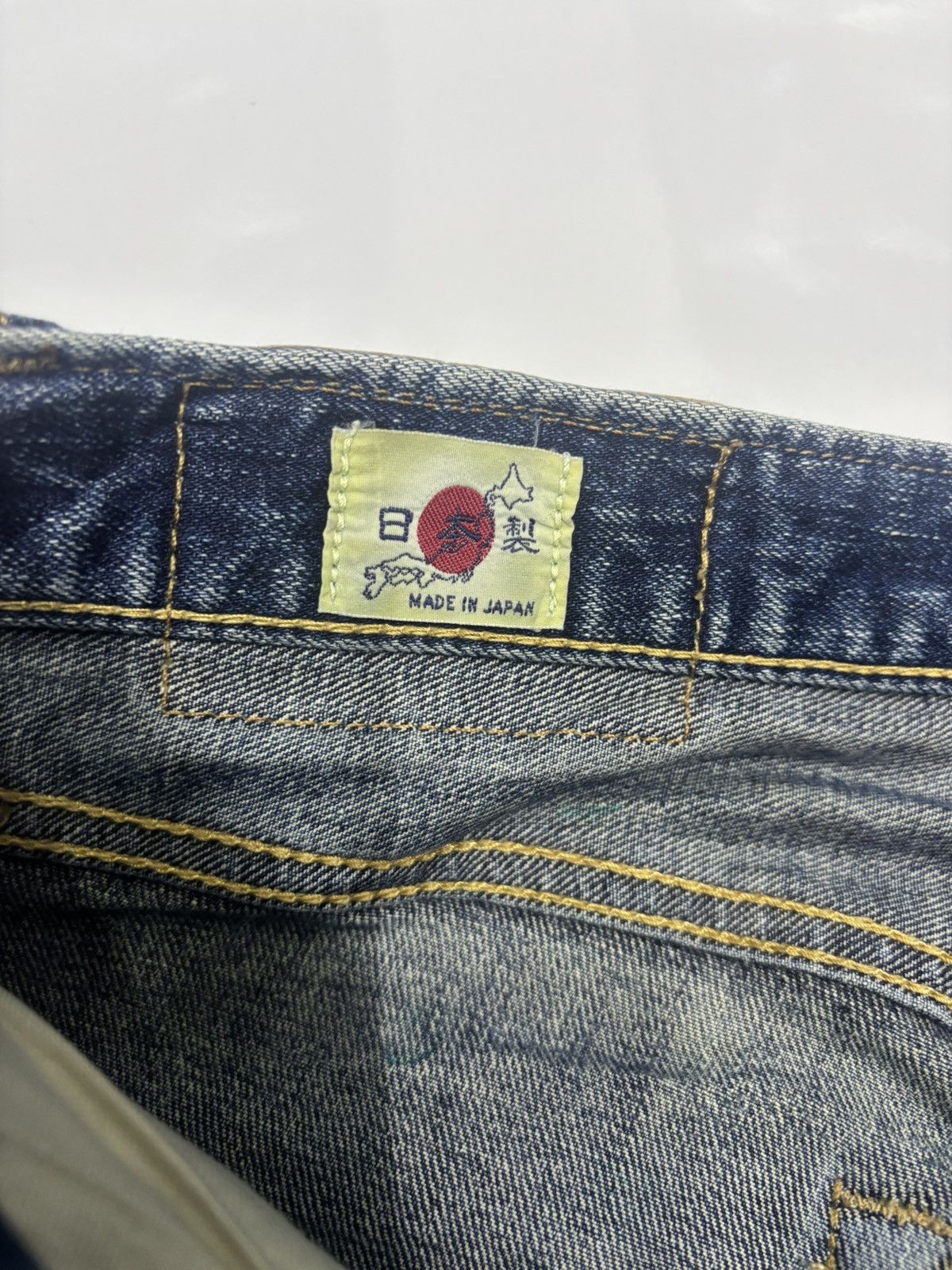 Big John × Japanese Brand × Jean VINTAGE BIG JOHN MADE IN JAPAN DISTRESSED DENIM JEANS Size US 30 / EU 46 - 10 Thumbnail