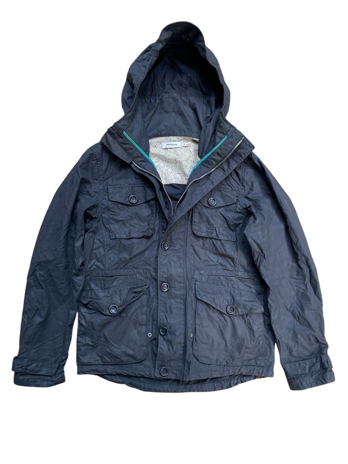 Designer × Nonnative × Wax London Nonnative Japanese Designer Wax Jacket British Millerain Vtg Size US S / EU 44-46 / 1 - 3 Thumbnail