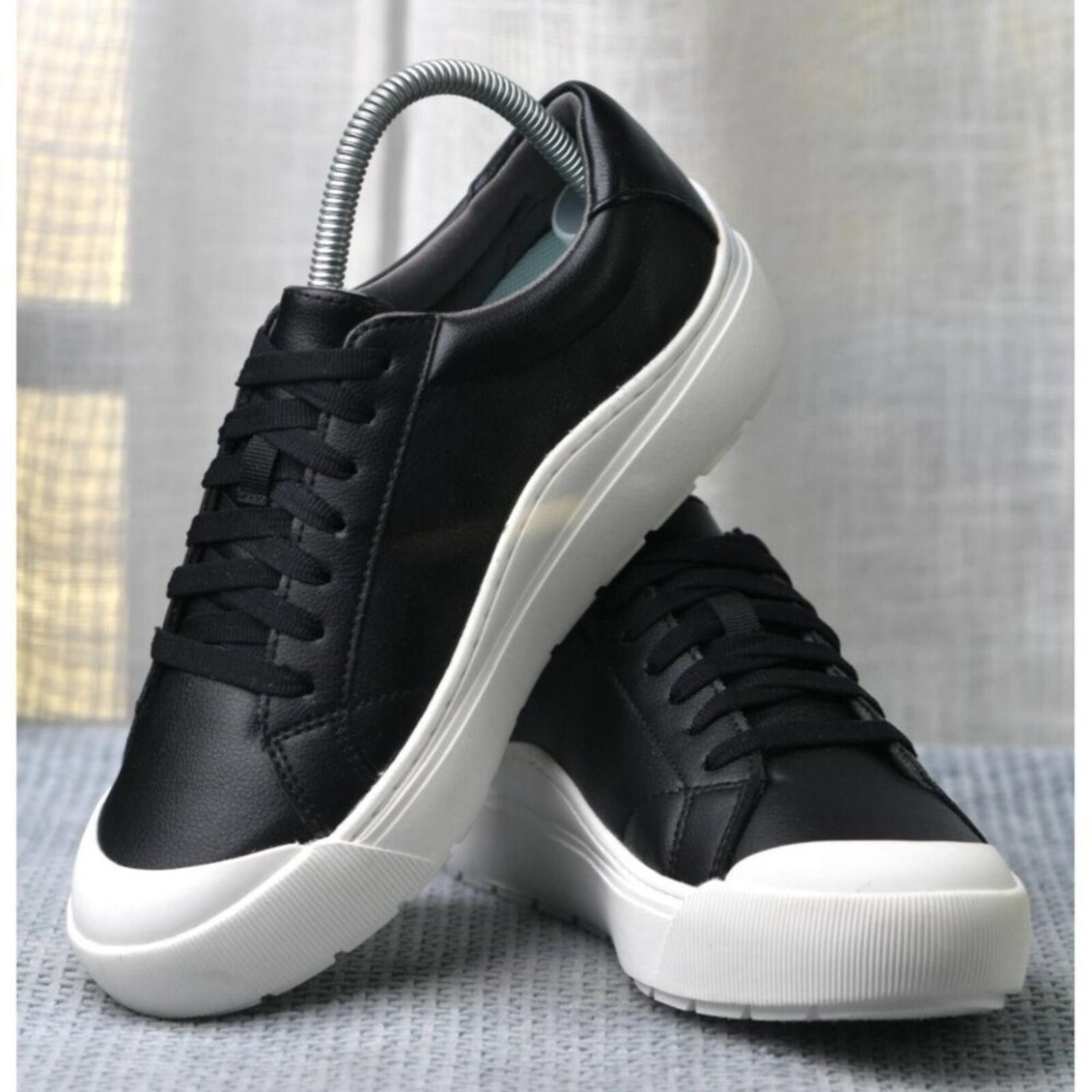 Other Dr. Scholl's Women's Time Off Sneaker | Leather | Black Size US 7.5 / IT 37.5 - 9 Thumbnail
