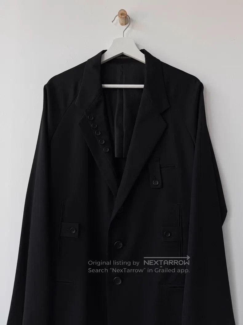 Yohji Yamamoto Yohji Yamamoto 24SS Show Military Modified Suit Jacket Size US L / EU 52-54 / 3 - 2 Thumbnail