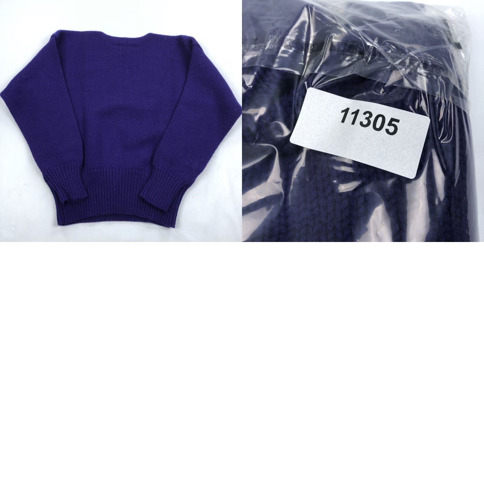Polo Ralph Lauren Polo Ralph Lauren Men's XL Purple 100% Wool Crew Neck Sweater Embroidered Crest Pullover Knit Solid Classic Preppy Mens Size US XL / EU 56 / 4 - 8 Thumbnail