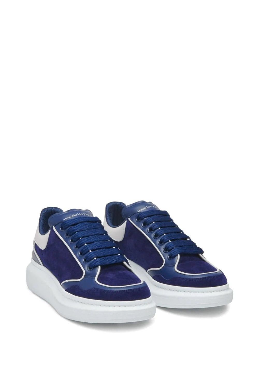 Alexander McQueen o1w1db10725 Oversized Sneaker in Blue Size US 7 / EU 40 - 2 Thumbnail