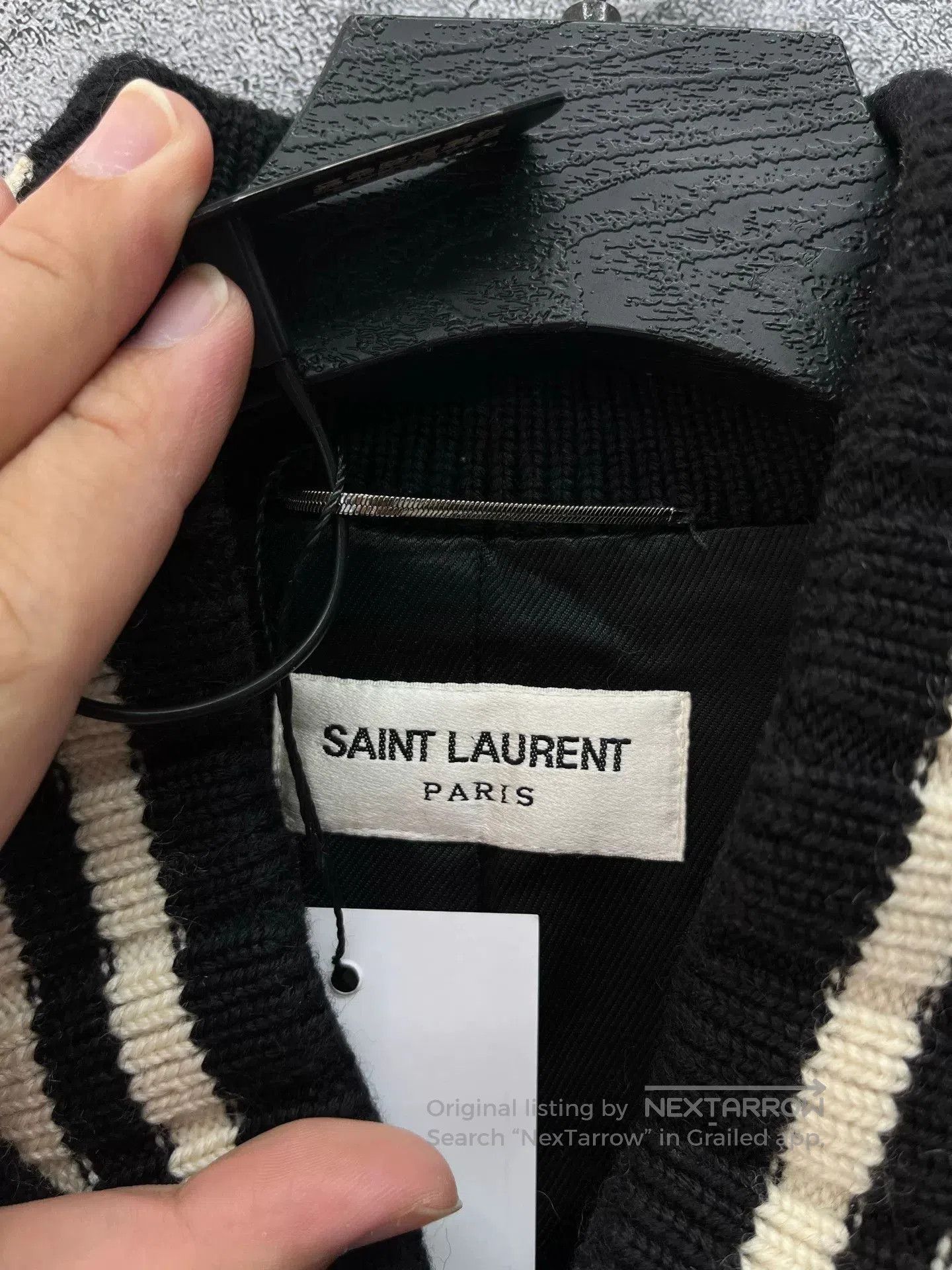 Saint Laurent Paris Saint Laurent Embroidered Baseball Jacket. Size US M / EU 48-50 / 2 - 5 Thumbnail