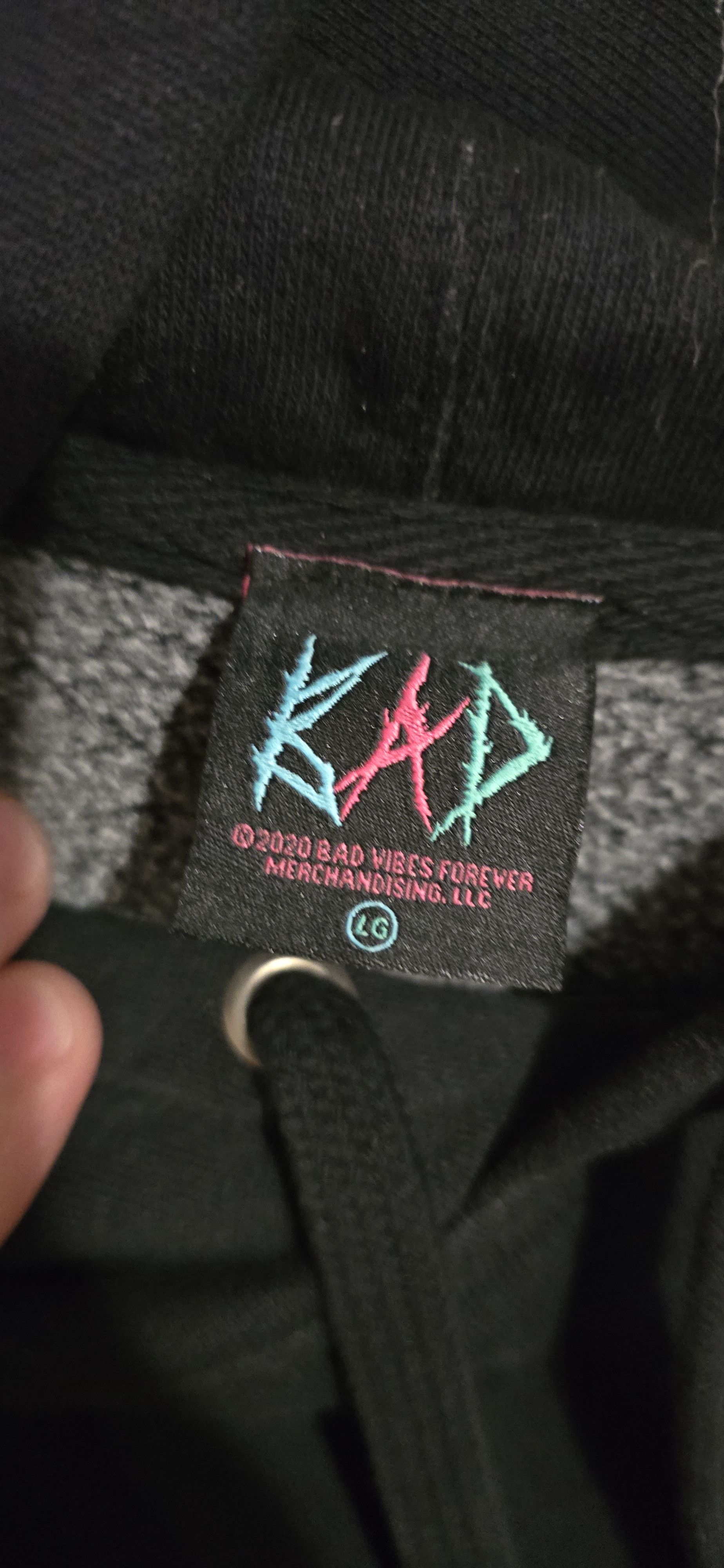 Revenge xxxtentacion bad vibes hoodie Size US L / EU 52-54 / 3 - 3 Thumbnail