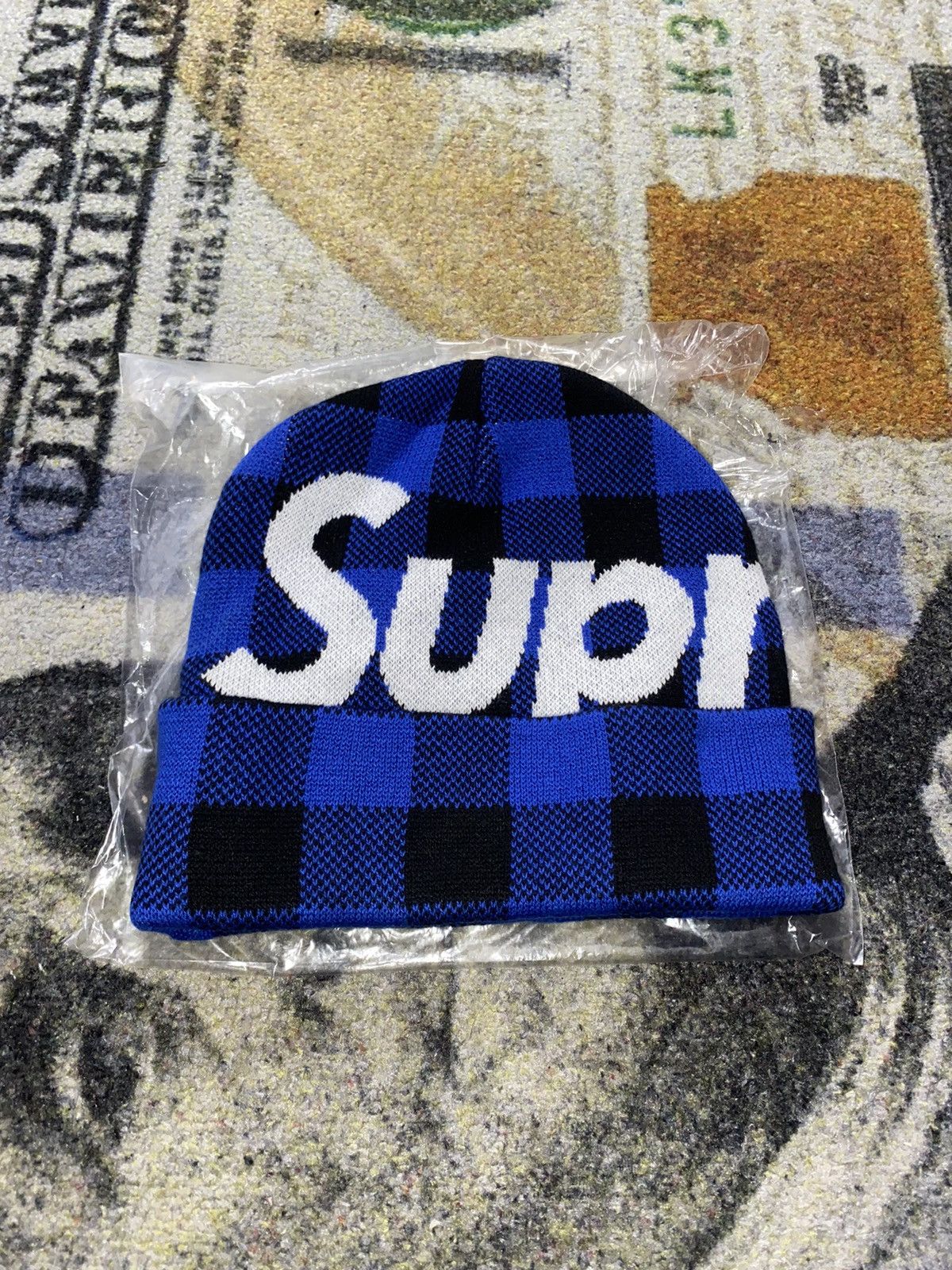 Supreme Big Logo Beanie | Grailed