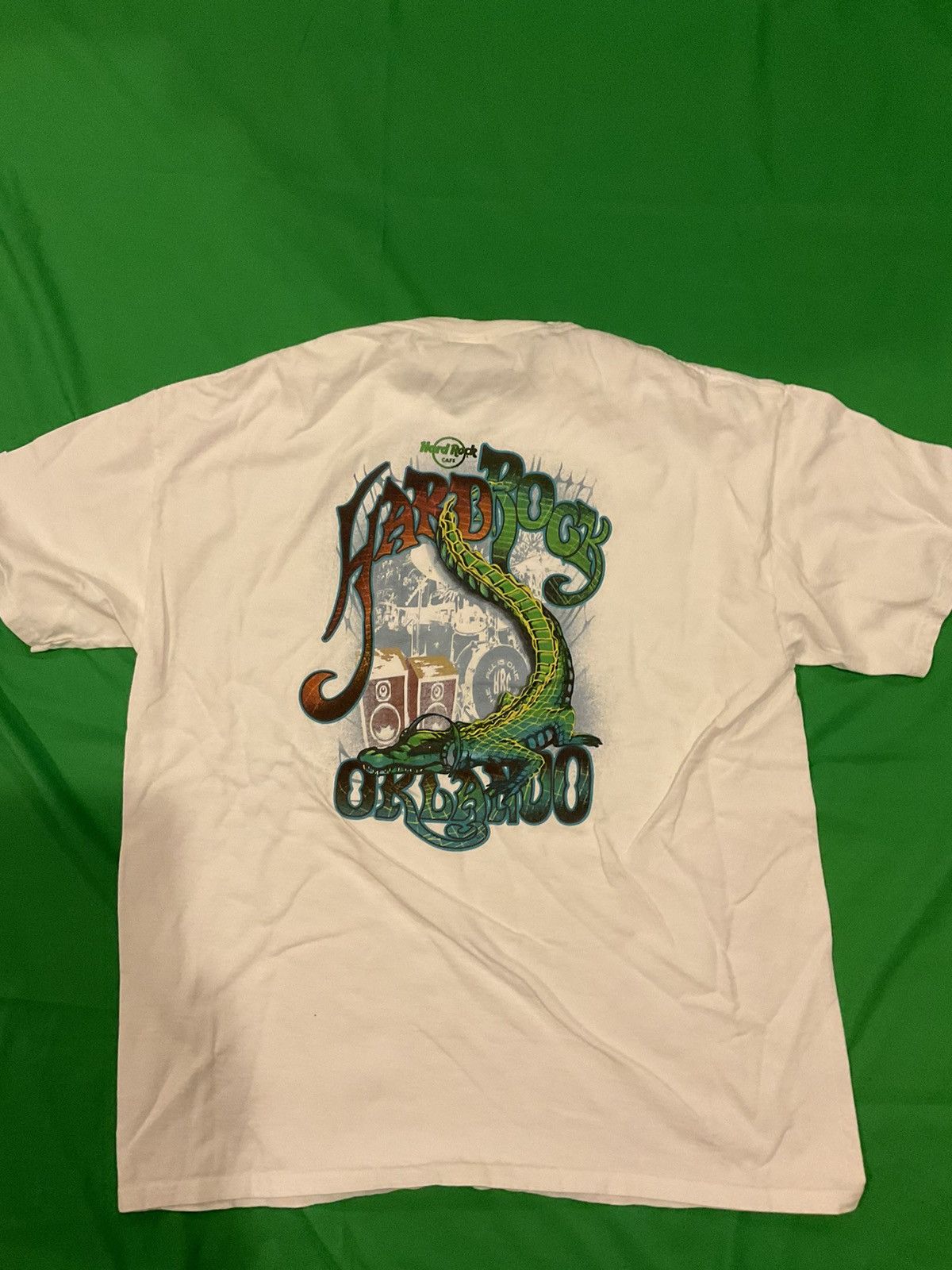 Hard Rock Cafe × Vintage Vintage 1990 Hard Rock Cafe Orlando t-shirt Size US L / EU 52-54 / 3 - 1 Thumbnail