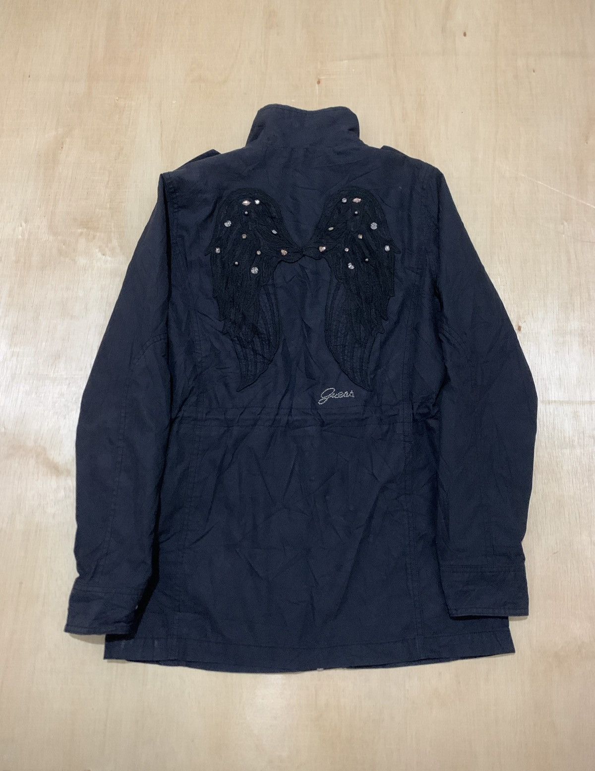 Guess × Japanese Brand × Le Grande Bleu (L.G.B.) Guess Wings Ifsixwasnine Punk style Jacket Size US S / EU 44-46 / 1 - 1 Thumbnail