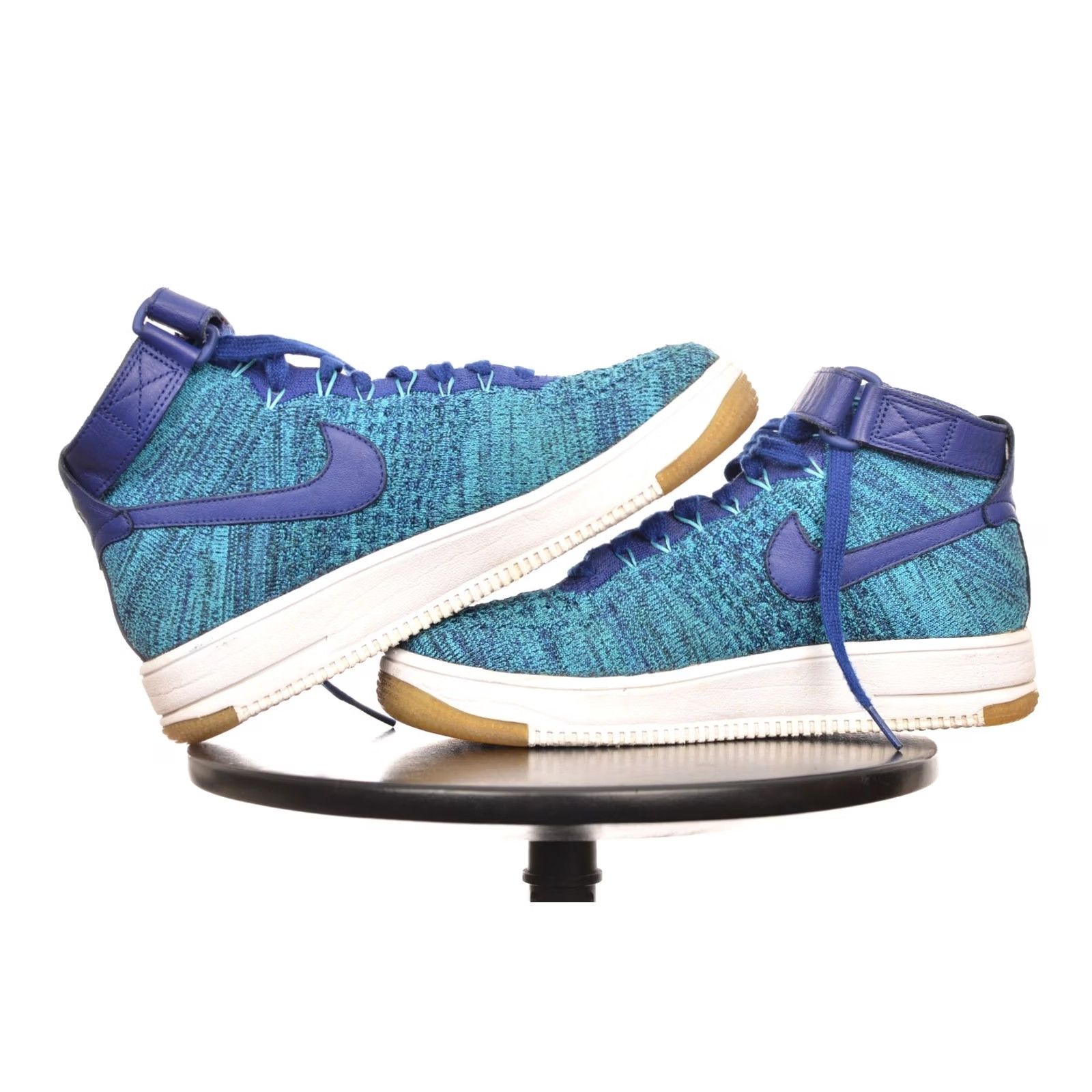 Nike Nike Air Force 1 AF1 Flyknit Blue Lagoon Sneakers 818018-400 Women Size EUR 39 US 8 UK 5.5 Color Blue Sneakers Nike Air Force 1 AF1 Flyknit Size US 6 / IT 36 - 5 Thumbnail