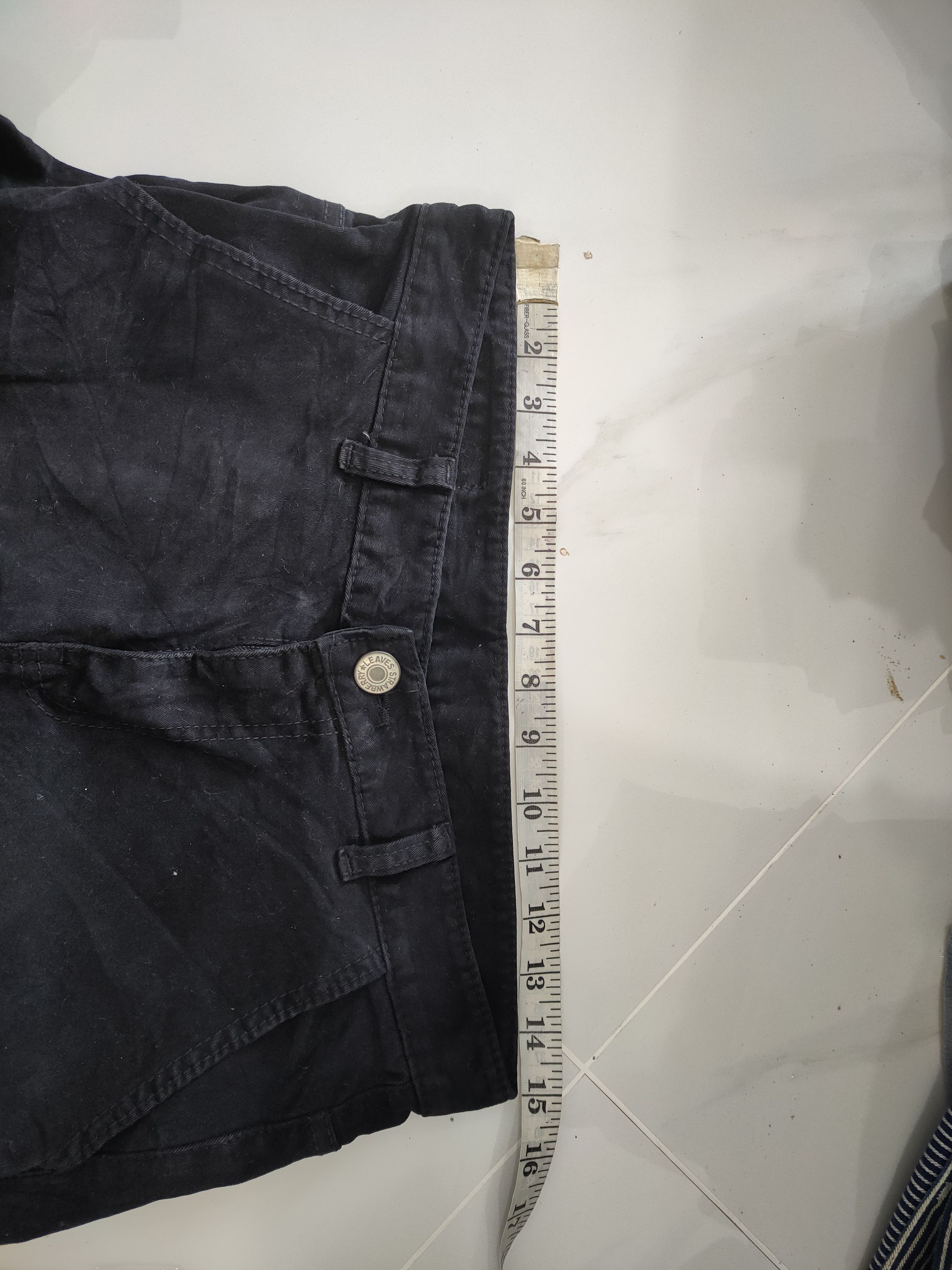 Japanese Brand × Vintage JAPANESE BRAND BLACK SKINNY CARGO PANTS Size US 29 - 6 Thumbnail