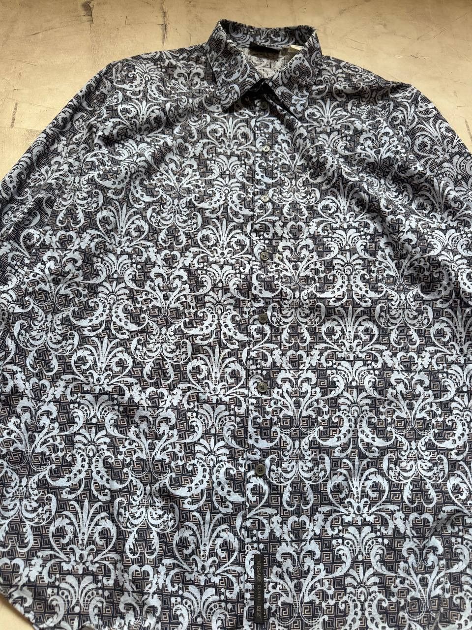 Versace Versace classic v2 monogram shirt button up Size US XXL / EU 58 / 5 - 2 Thumbnail
