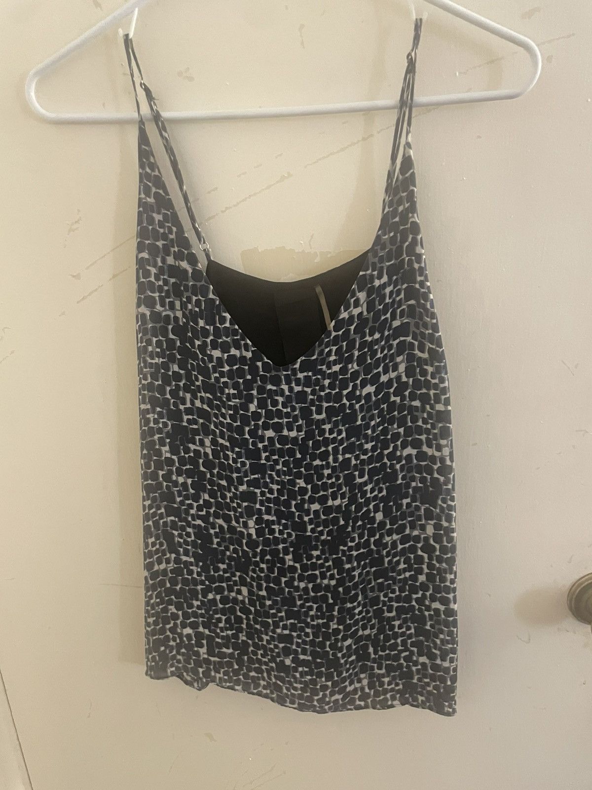 Other Heather Blue Geometric Print Camisole Size S / US 4 / IT 40 - 4 Thumbnail