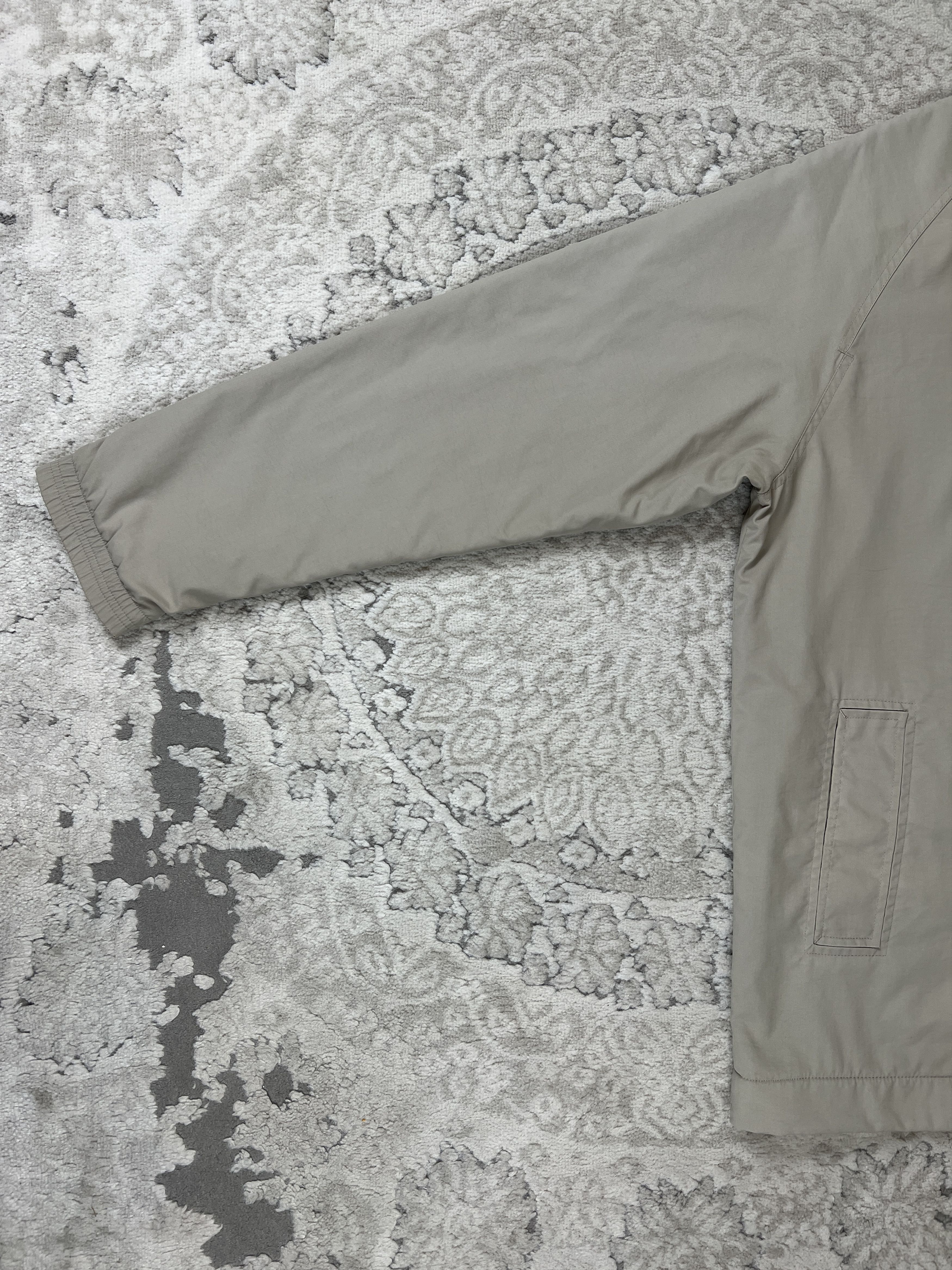 Lacoste Vintage Lacoste Jacket Fleece Lined Sz 50/4 Metal Logo Beige Size US L / EU 52-54 / 3 - 3 Thumbnail