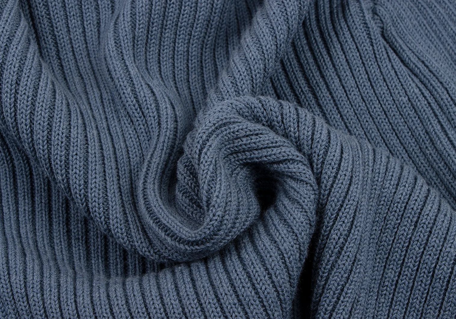 Comme des Garcons Homme Plus Ribbed Knit Sweater in Blue, Size S Size US S / EU 44-46 / 1 - 9 Thumbnail