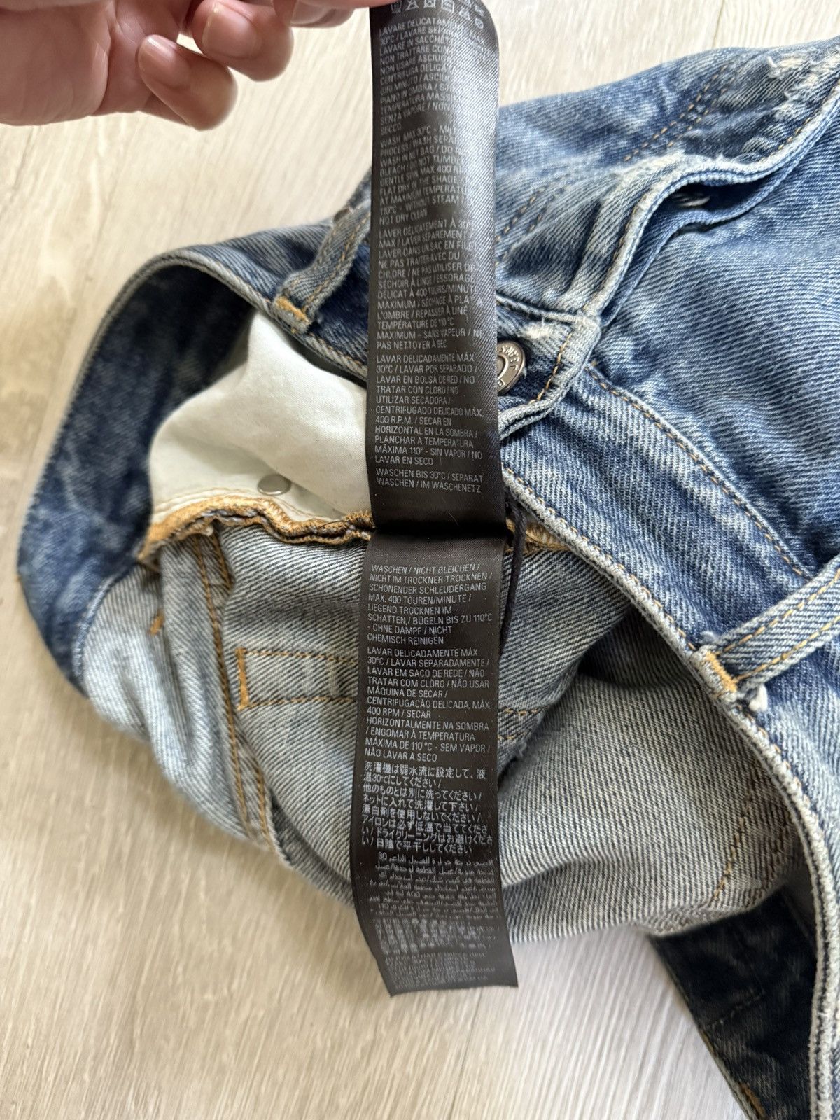 Balenciaga Balenciaga Medium fit denim Size US 30 / EU 46 - 9 Thumbnail