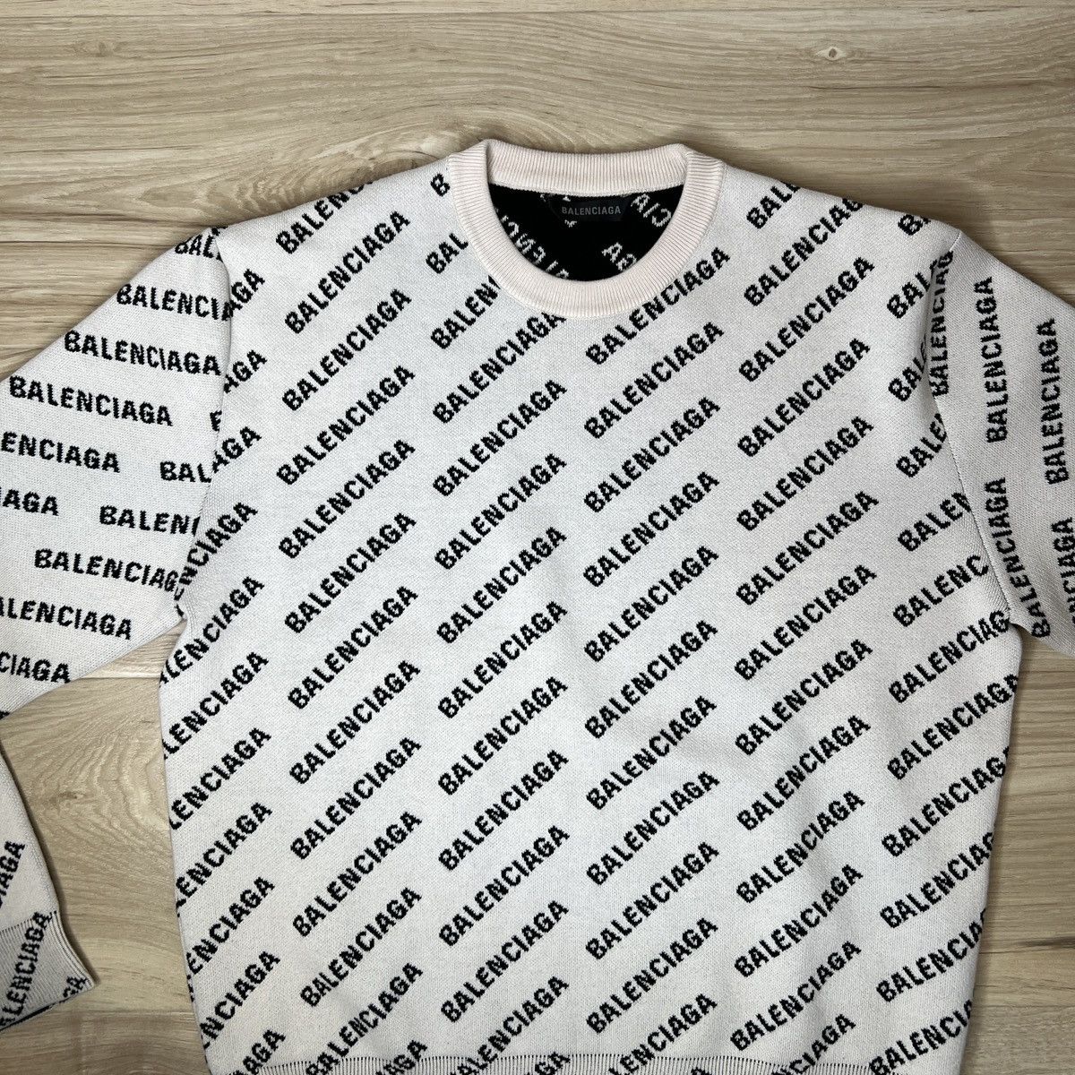Balenciaga Balenciaga Knit Sweater Size US M / EU 48-50 / 2 - 2 Thumbnail
