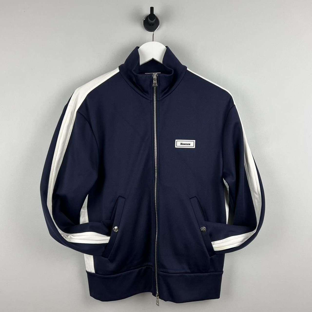Moncler Moncler Logo Zip Up Track Jacket Size US S / EU 44-46 / 1 - 1 Thumbnail