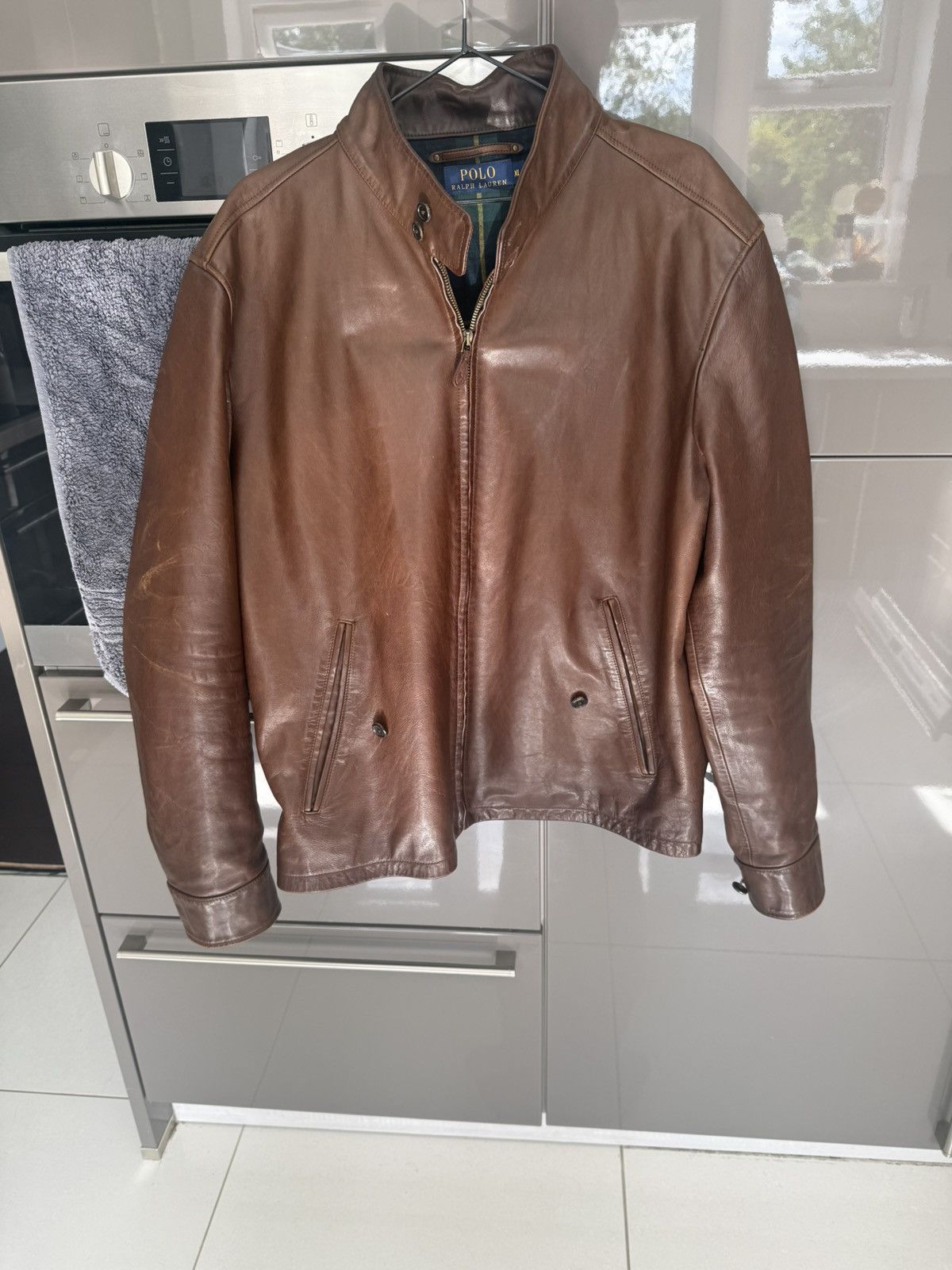 Ralph Lauren Ralph Lauren Maxwell Leather Jacket (XL) Size US XL / EU 56 / 4 - 1 Thumbnail