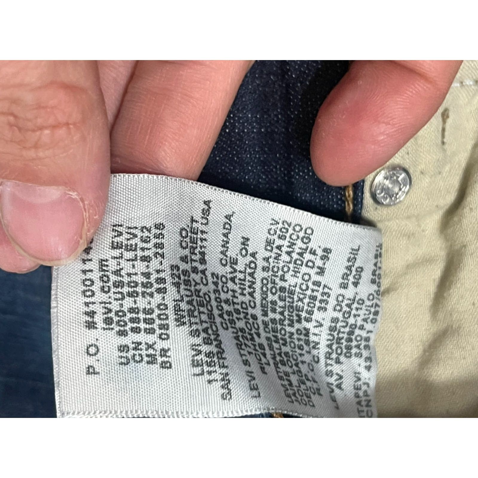 Levi's VINTAGE? (No) Levi's 512 Jeans, Women's Size 8, Blue, Denim, Capris, Slimming, 5-Pocket Design, Levi's 500 Series, Regular, Womens Size 30" / US 8 / IT 44 - 5 Thumbnail