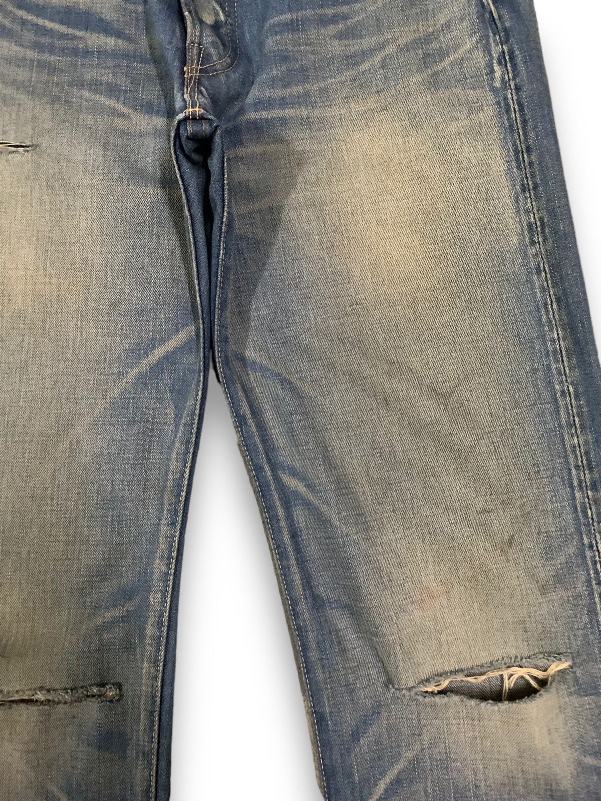 Levi's Vintage 70s Levis 501XX Big E Selvedge Mud Wash Jeans Size US 32 / EU 48 - 11 Thumbnail