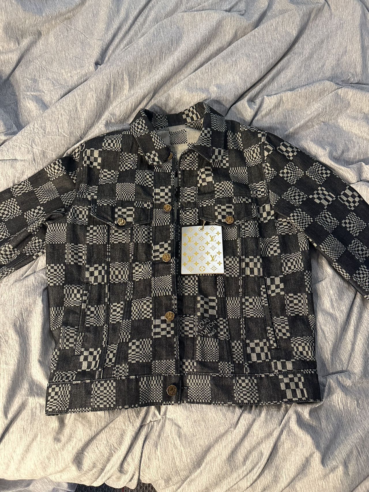 Louis Vuitton Distorted Denim Jacket
