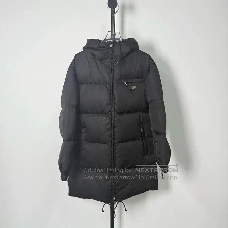 Prada Black Down Jacket for Men.