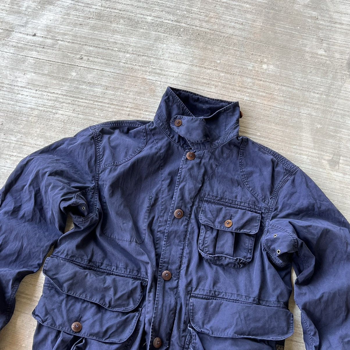 Polo Ralph Lauren × Vintage Polo Ralph Lauren Vintage Rare Multi Pocket Jacket Size US M / EU 48-50 / 2 - 2 Thumbnail
