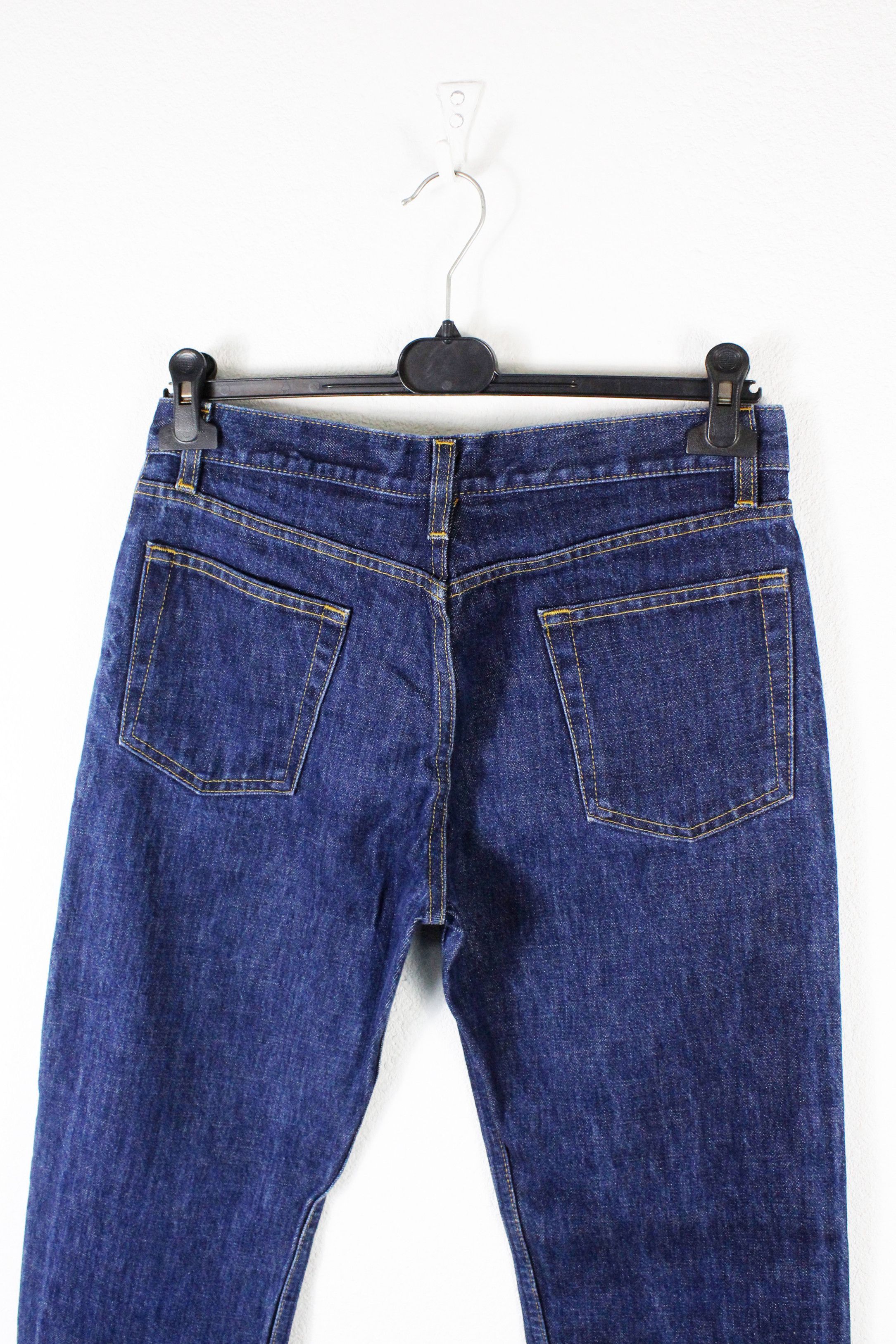 Helmut Lang × Vintage Archive Helmut Lang Classic Low Waist Cropped Denim Jeans Size US 29 - 5 Thumbnail