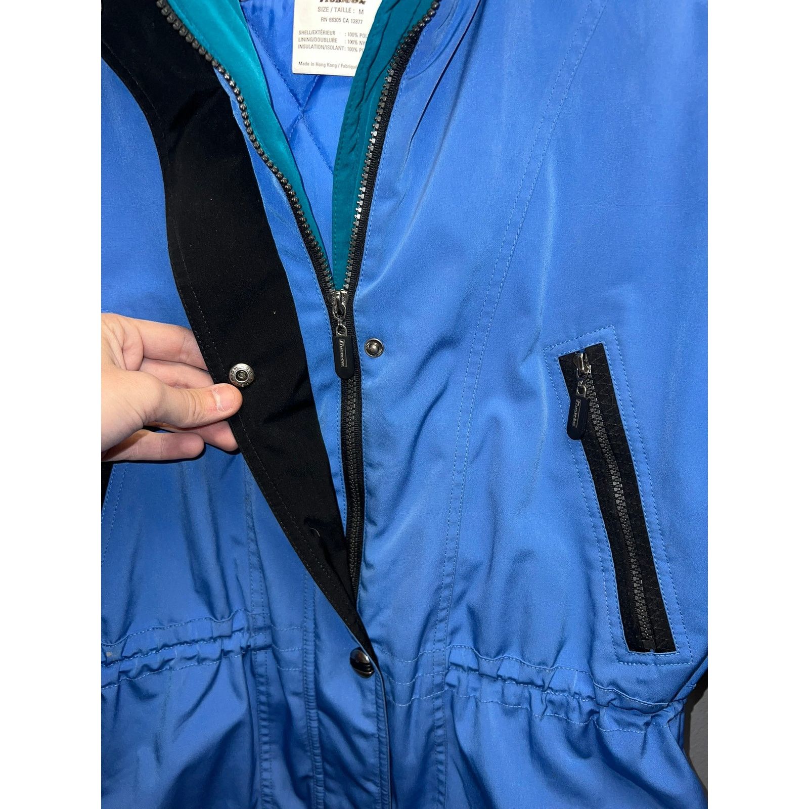 Vintage Vintage Womens Rubicon Ski Jacket Polyester Shell VTG Medium Size M / US 6-8 / IT 42-44 - 7 Thumbnail