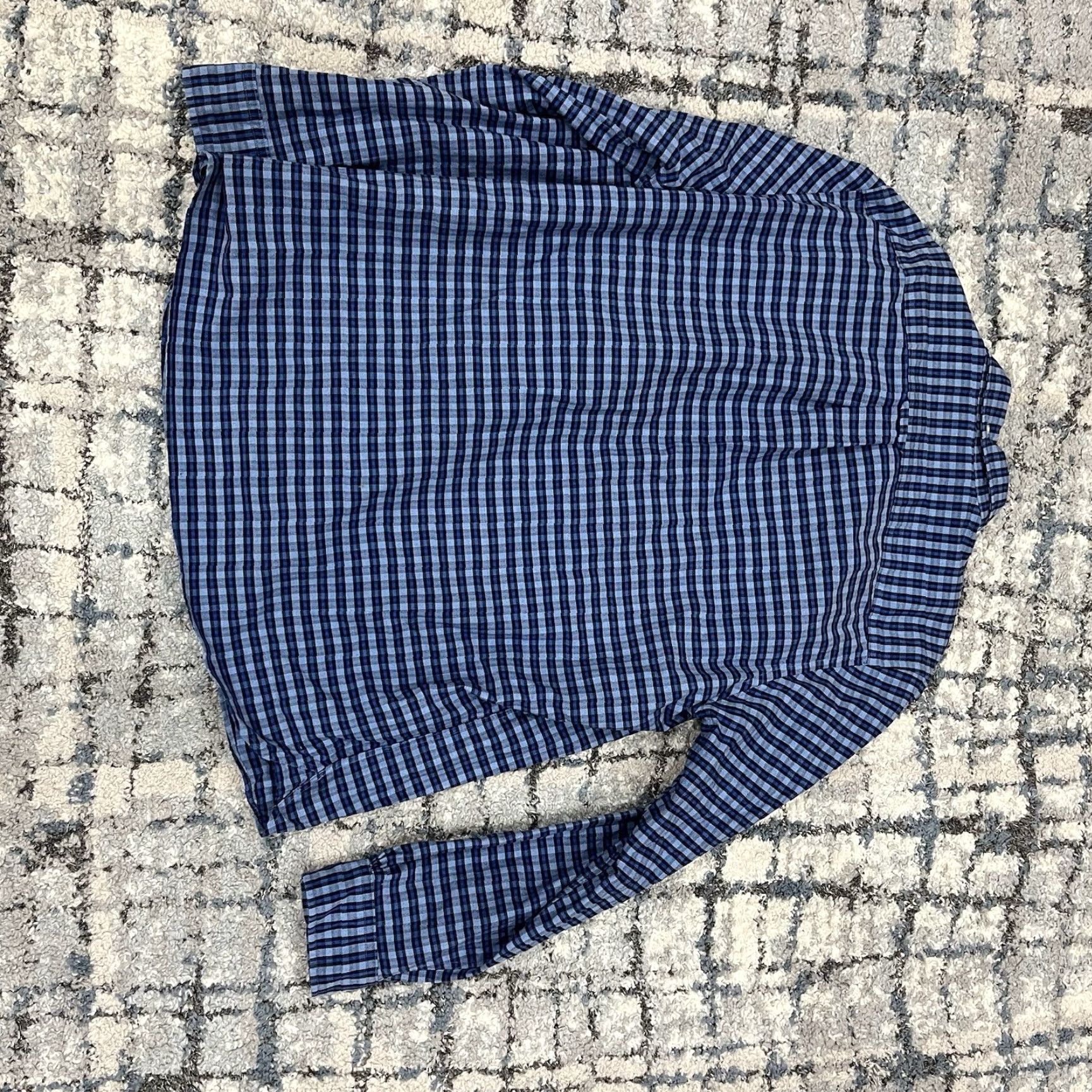 Brooks Brothers Brooks Brothers Red Fleece Button-Up Shirt Mens XXL Plaid Blue Shirt Size US XXL / EU 58 / 5 - 3 Thumbnail