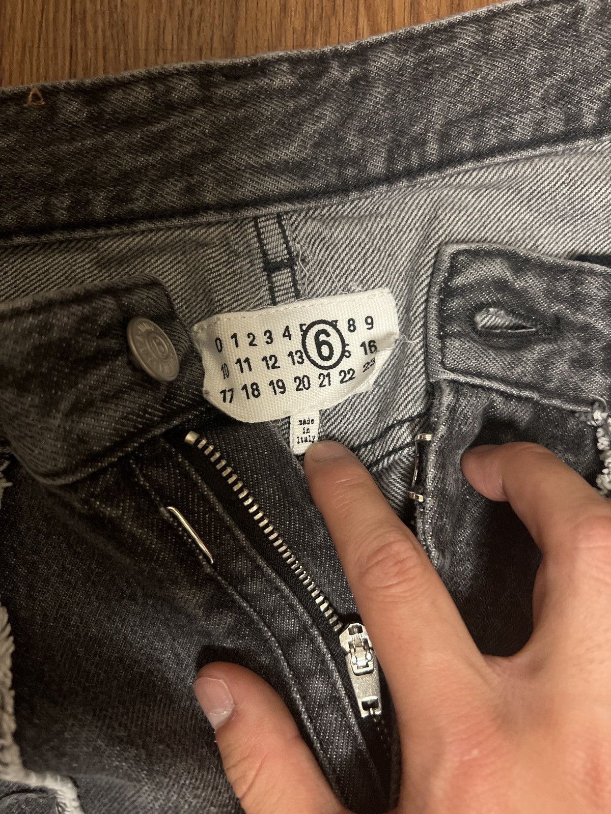 Maison Margiela MARGIELA GREY BAGGY RAW EDGE DENIM 💥🖤 Size US 31 - 6 Thumbnail