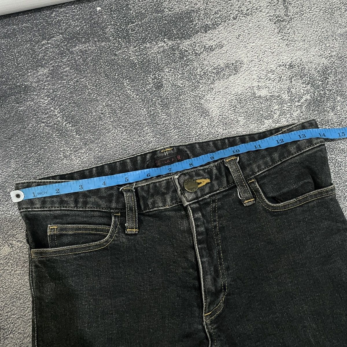 If Six Was Nine 🔥insane Silver Ash y2k japanese style flare jeans Size US 28 / EU 44 - 8 Thumbnail