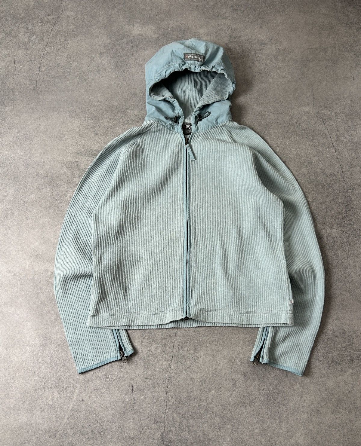 Japanese Brand Vintage Think Pink nylons zip-hoodies mens Size US S / EU 44-46 / 1 - 1 Thumbnail