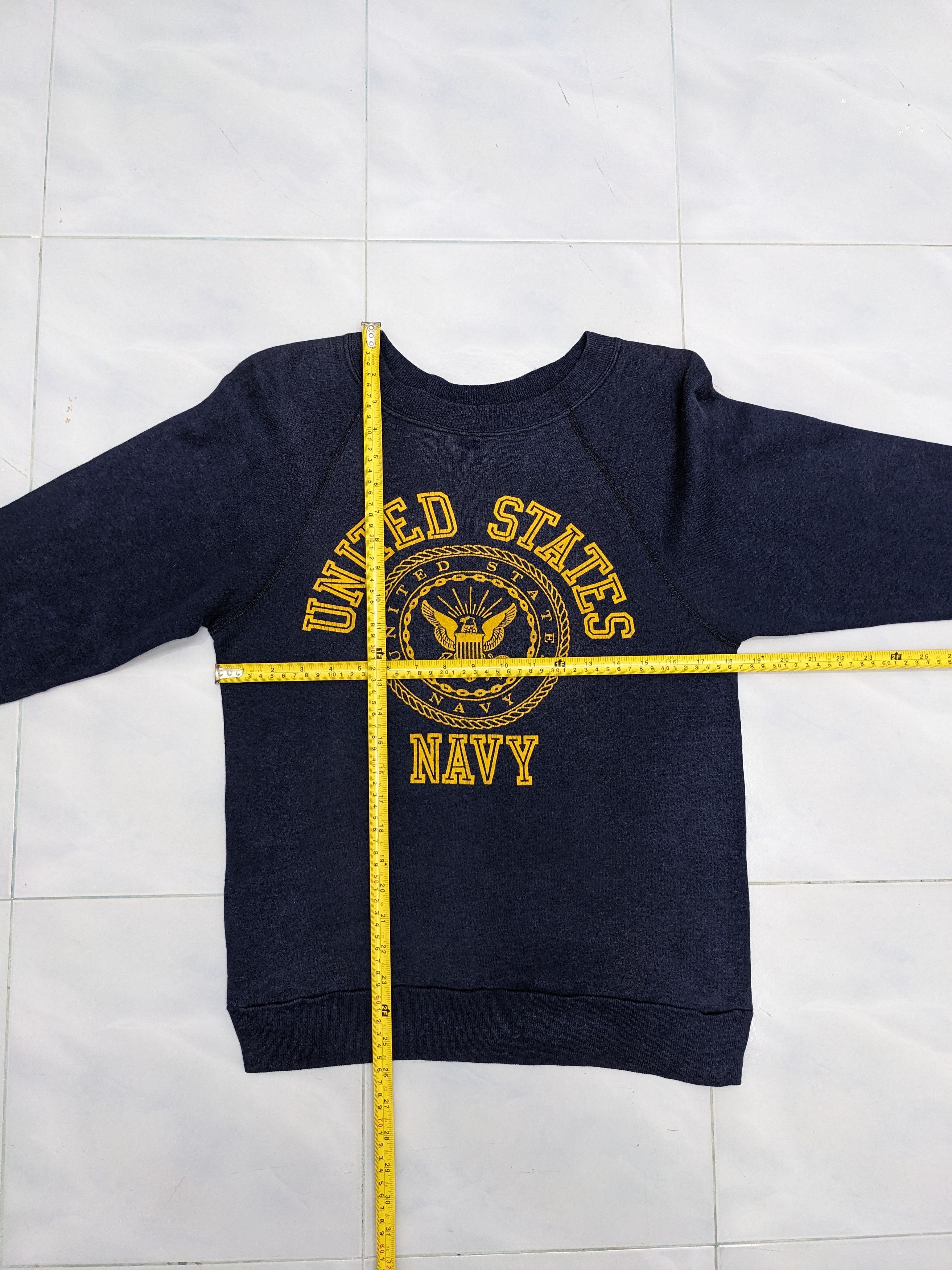 Vintage VINTAGE 70S ARTEX US ARMY UNITED STATES NAVY SWEATSHIRT Size US S / EU 44-46 / 1 - 6 Thumbnail