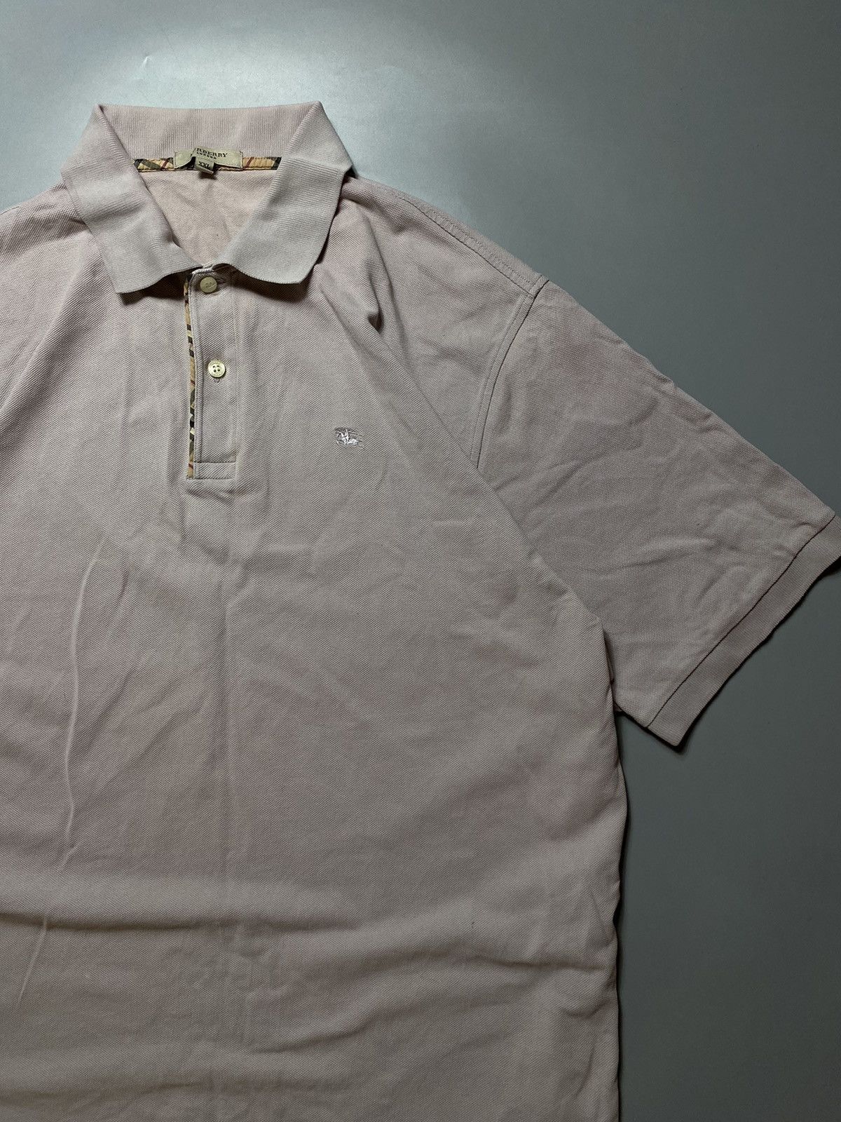 Burberry × Vintage Burberry London polo t-shirt Big size Size US XXL / EU 58 / 5 - 2 Thumbnail