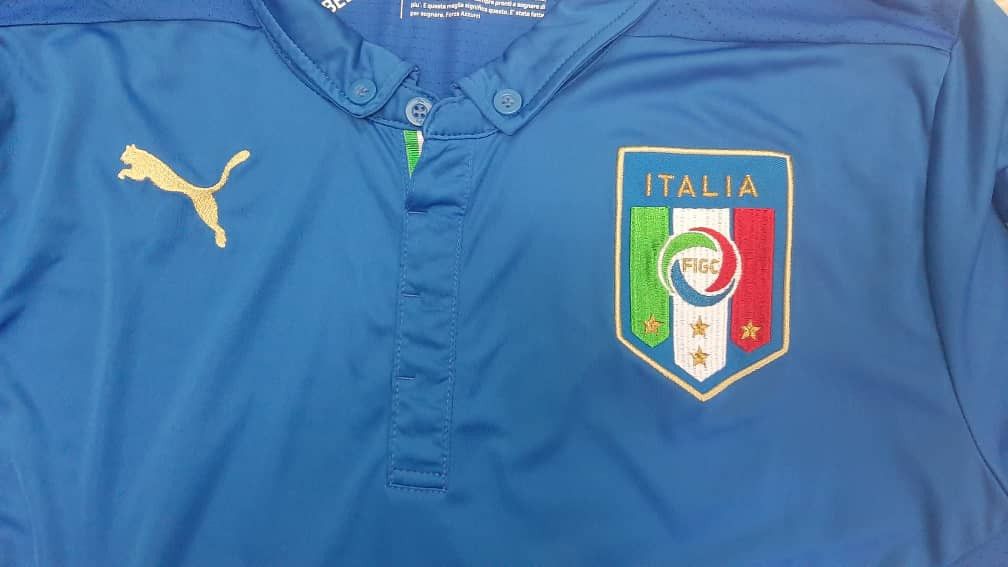 Puma Original Italy Puma Home Long Sleeve Jersey 2014 Size Large Size US L / EU 52-54 / 3 - 5 Thumbnail