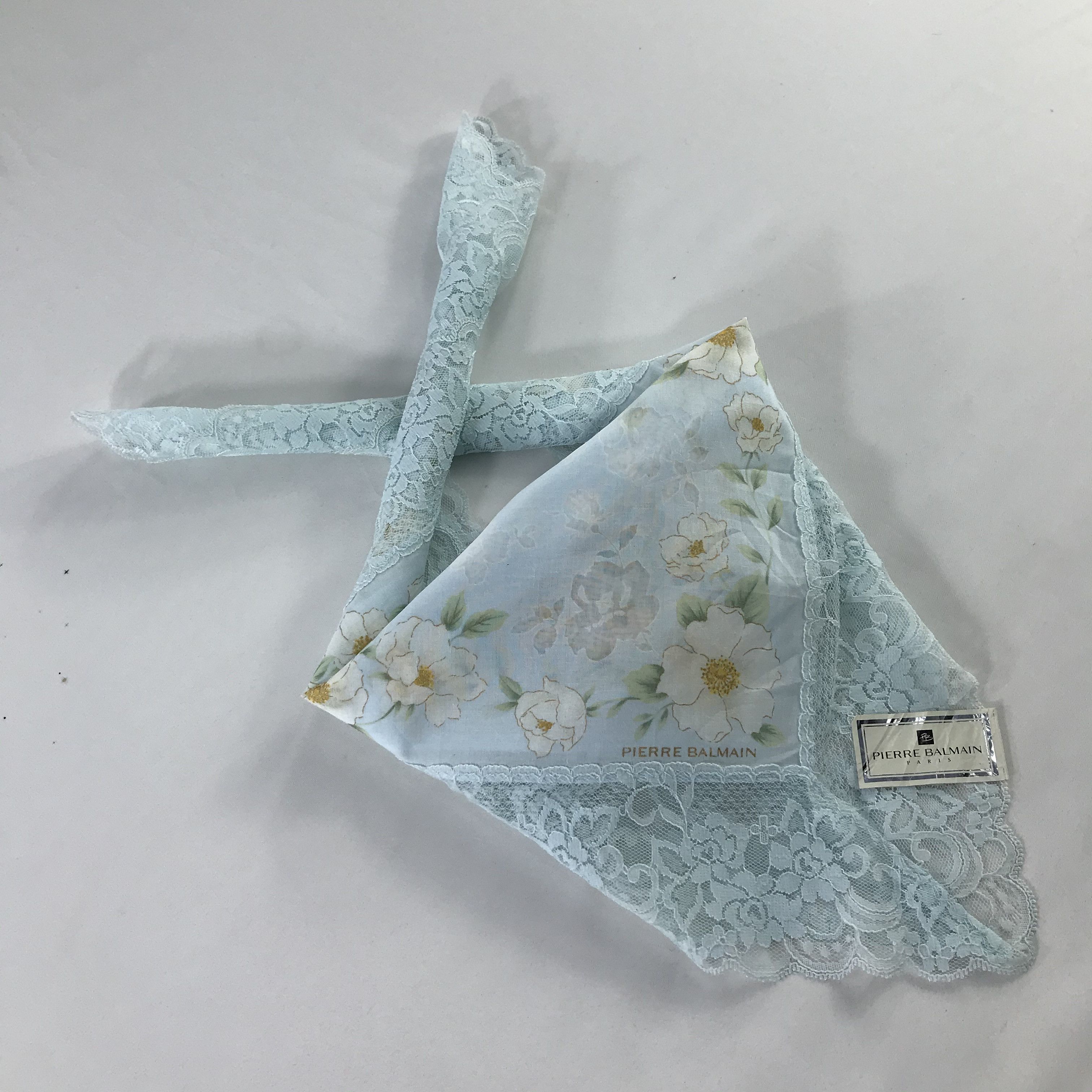 Pierre Balmain × Vintage Pierre Balmain Bandana / Handkerchief / Neckerchief - S368 Size ONE SIZE - 4 Thumbnail