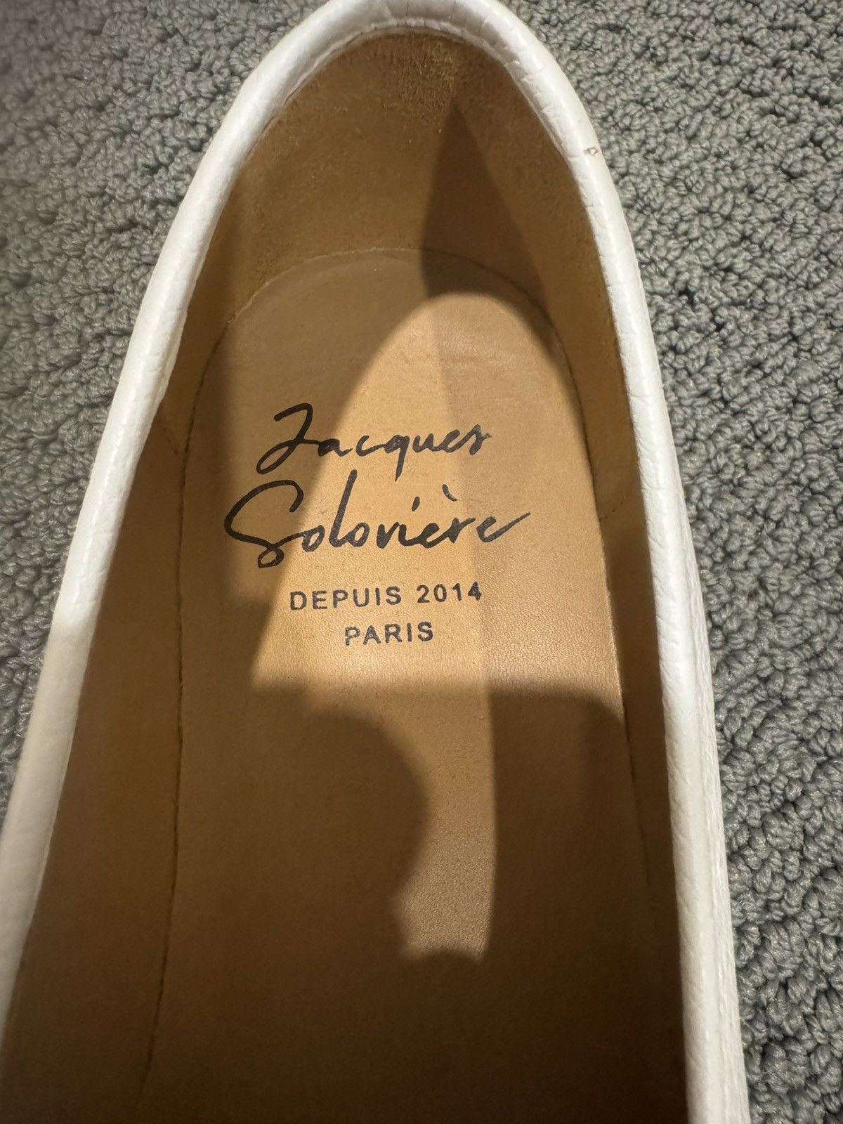 Jacques Soloviere Brand New from Paris leather loafers Size US 9.5 / EU 42-43 - 6 Thumbnail
