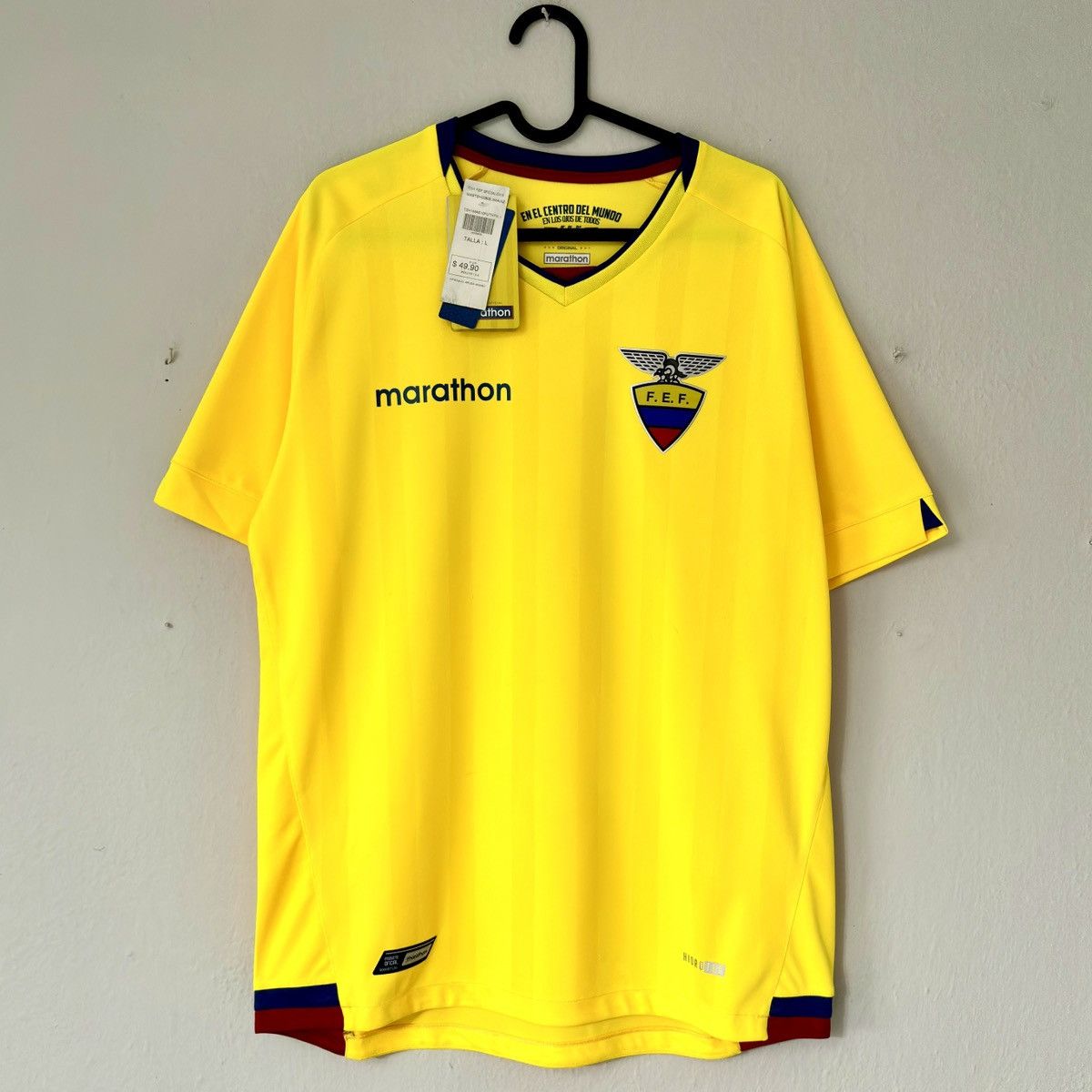 Other NEW 2017 2018 Ecuador Marathon Home Kit Soccer Jersey Shirt Size US L / EU 52-54 / 3 - 3 Thumbnail
