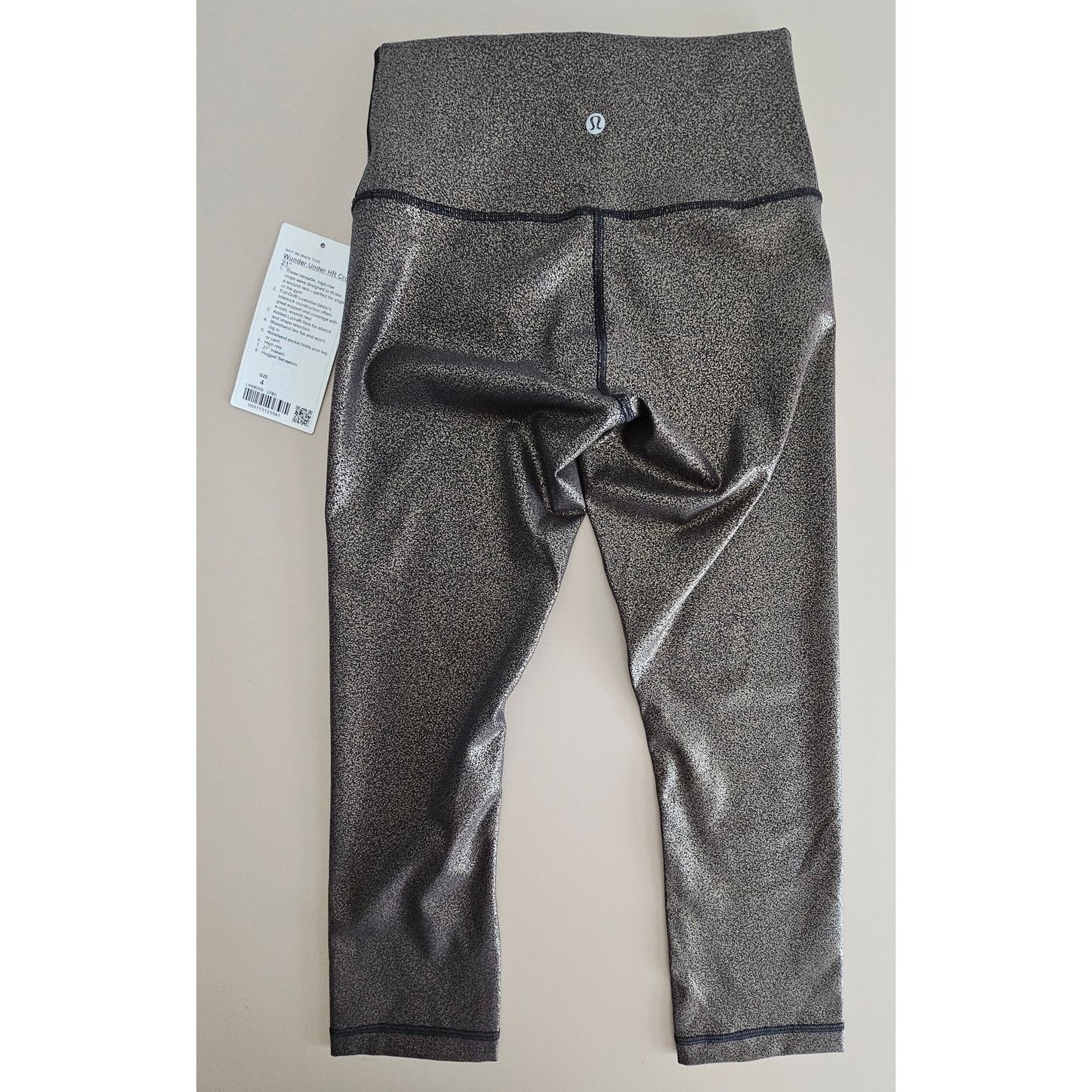 Lululemon Lululemon Foil Wunder High-Rise Luxtreme Crop 21" Leggings 4 Size 27" / US 4 / IT 40 - 8 Thumbnail