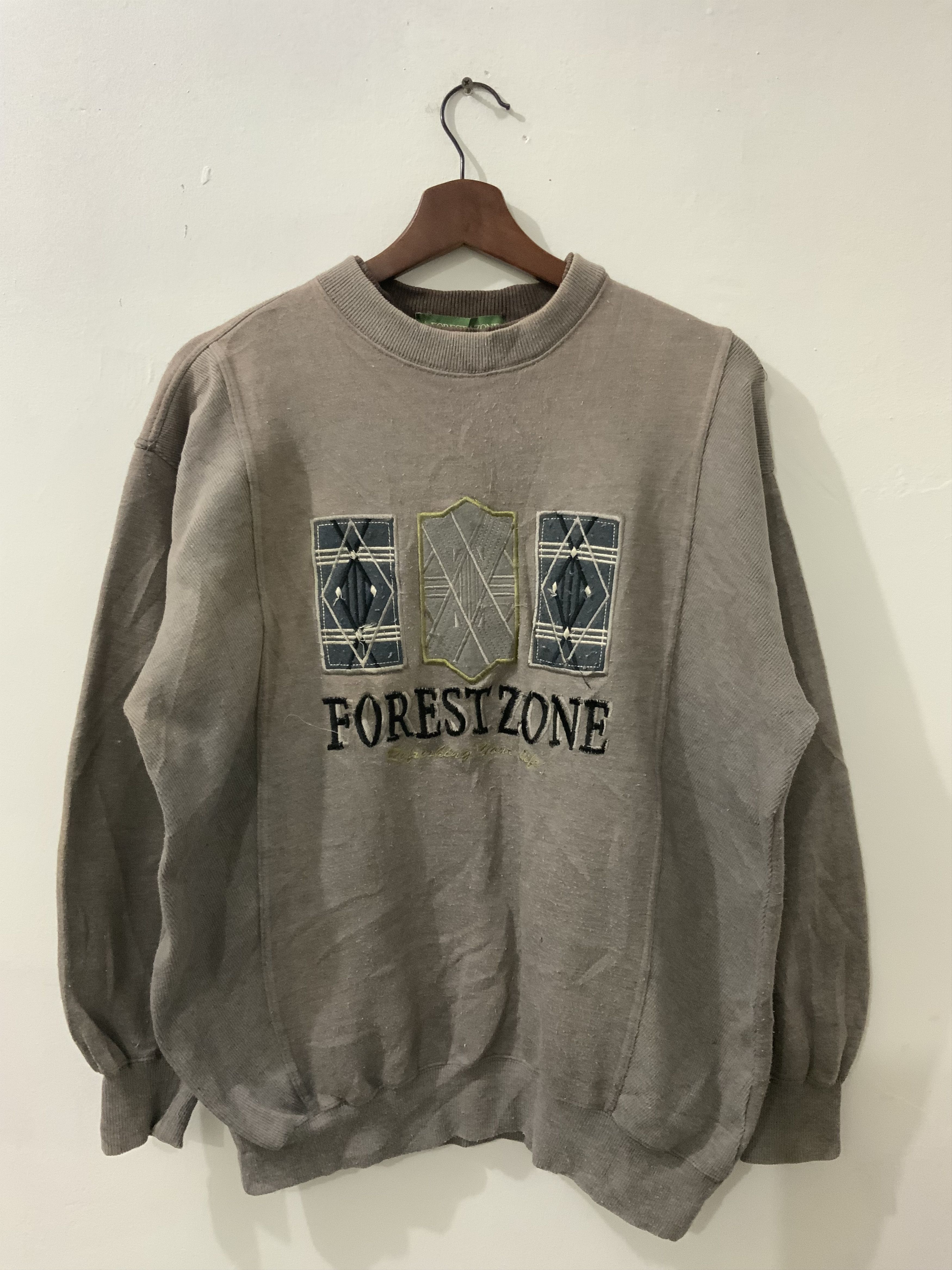 Japanese Brand Forest Zone Vintage Sweatshirt Size US M / EU 48-50 / 2 - 1 Thumbnail