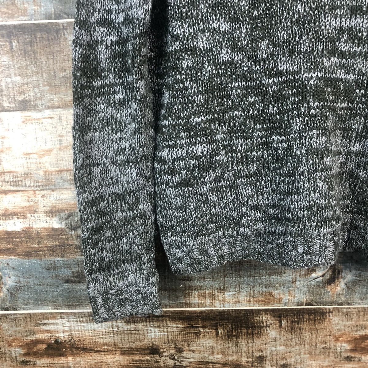 Homespun Knitwear × NANO universe DL Nano Universe Gray Cardigan Knitwer #C542 Size S / US 4 / IT 40 - 17 Thumbnail