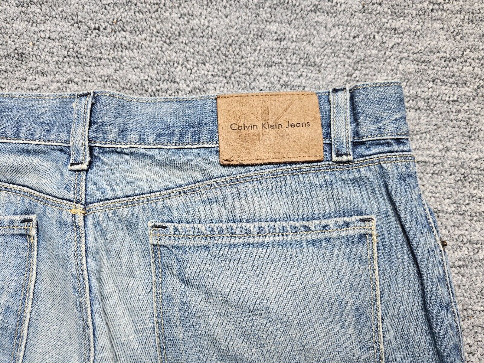 Calvin Klein Vintage Y2K Calvin Klein Low Rise Flare Bootcut Jeans W32 Size 32" / US 10 / IT 46 - 4 Thumbnail